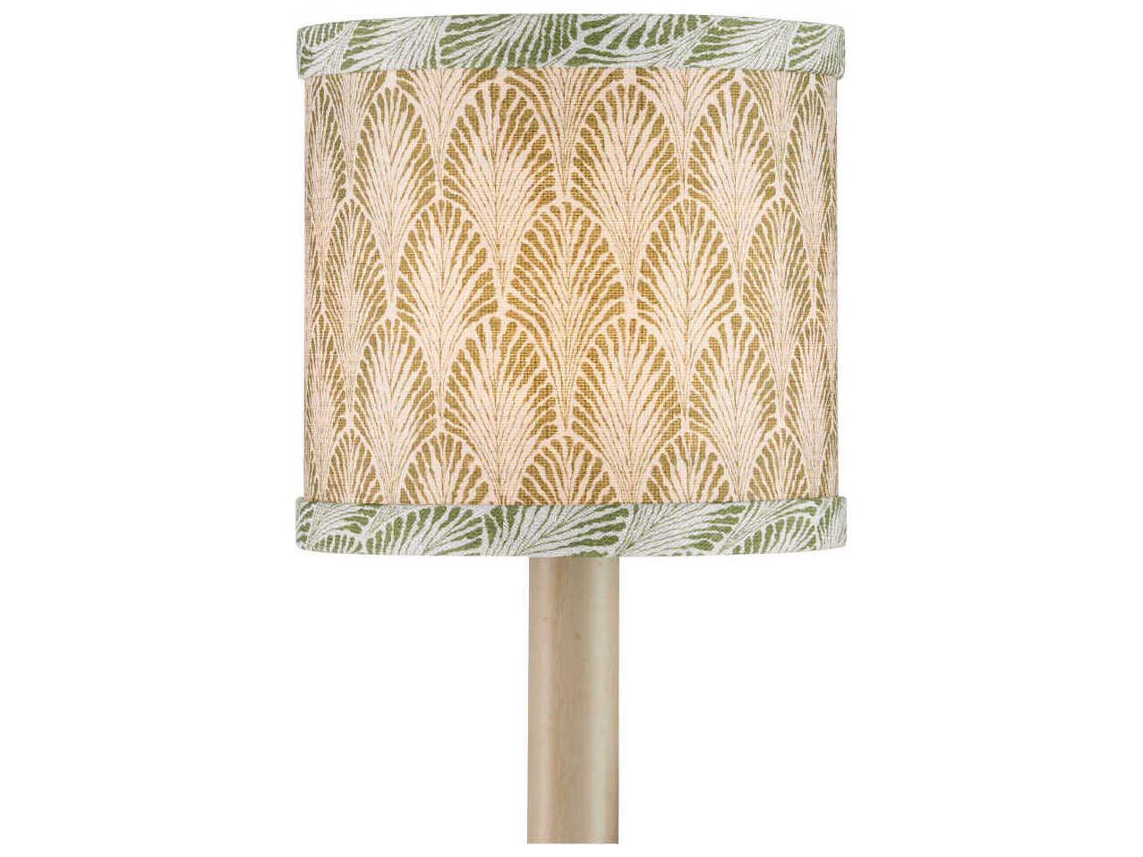 Currey & Company Plume Grass Drum Chandelier Shade