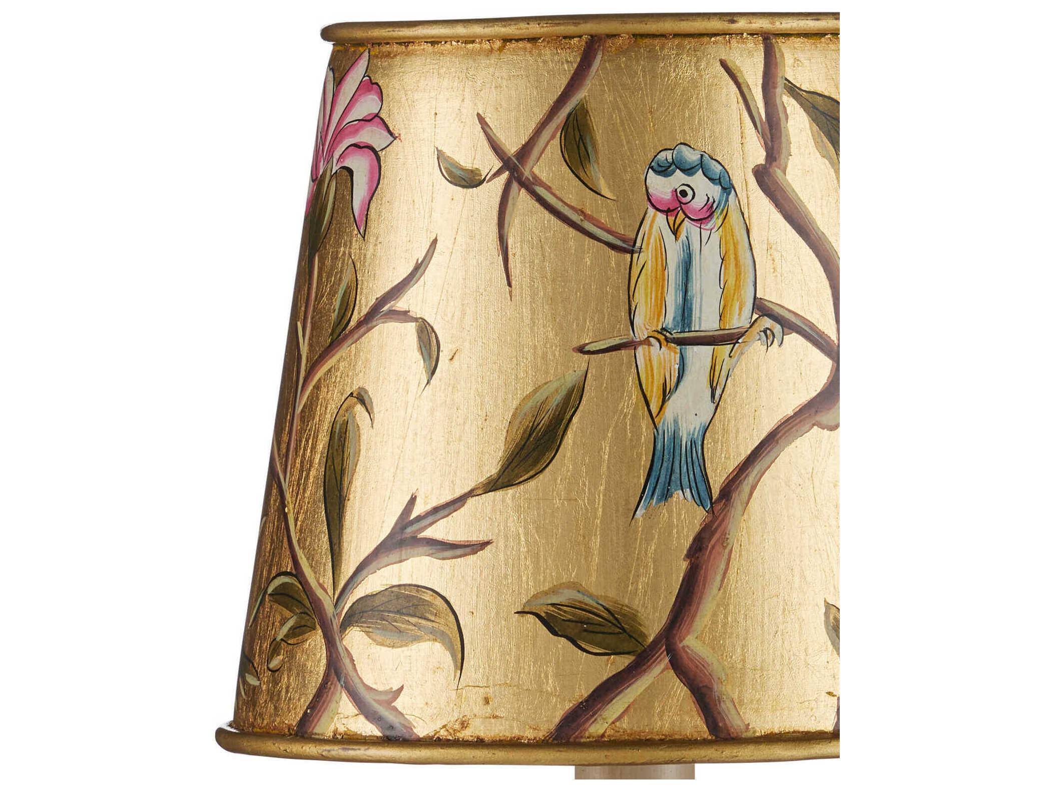 Currey & Company Victoria Gold Tapered Chandelier Shade