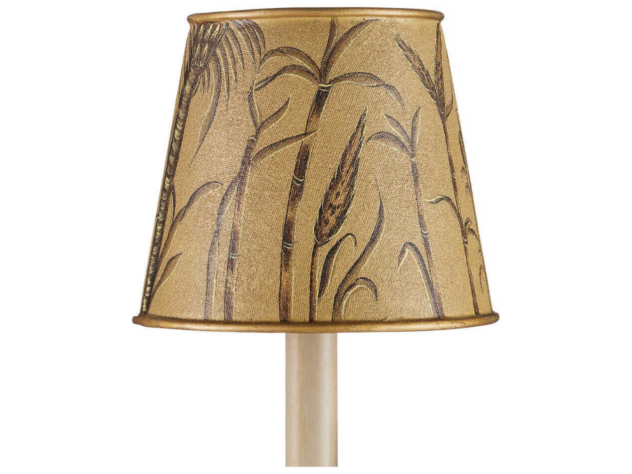 Currey & Company Jouy Gold Tapered Chandelier Shade