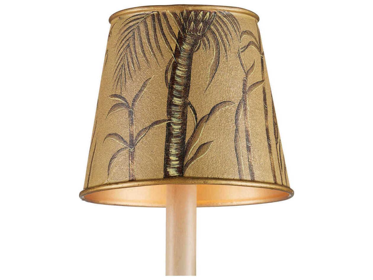 Currey & Company Jouy Gold Tapered Chandelier Shade