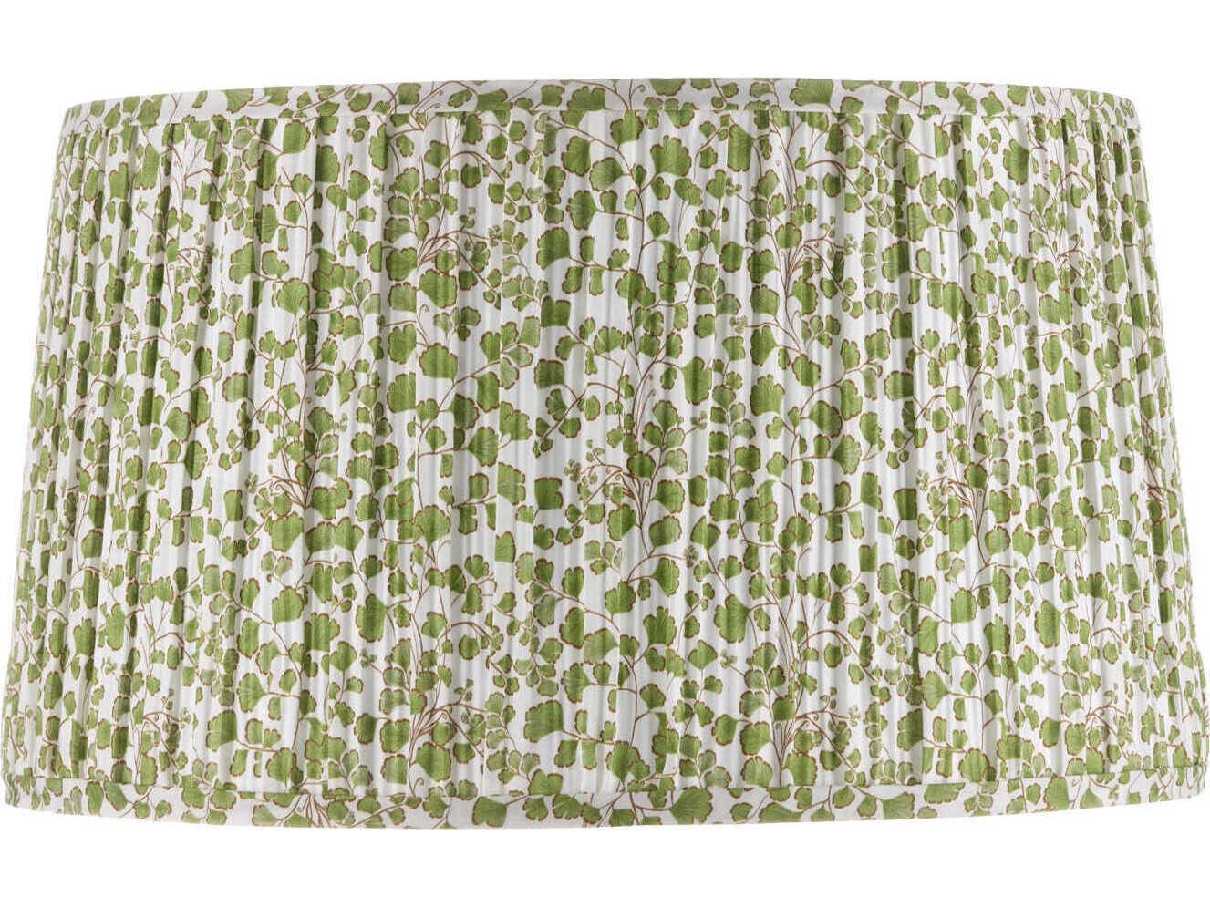 Currey & Company Maiden Fern Green Tapered Lamp Shade