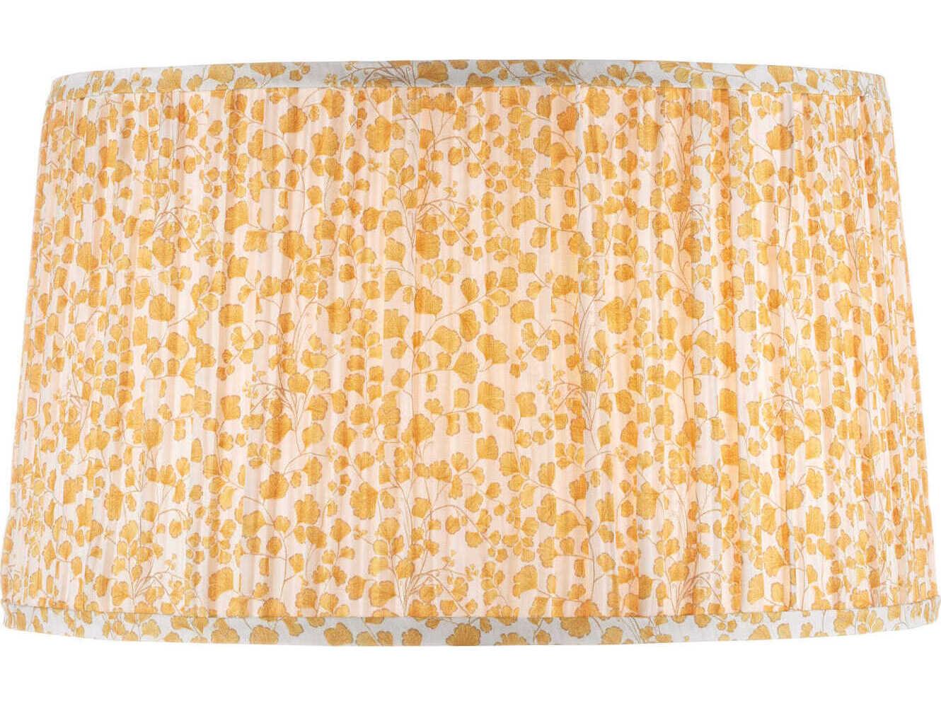 Currey & Company Maiden Fern Yellow Tapered Lamp Shade