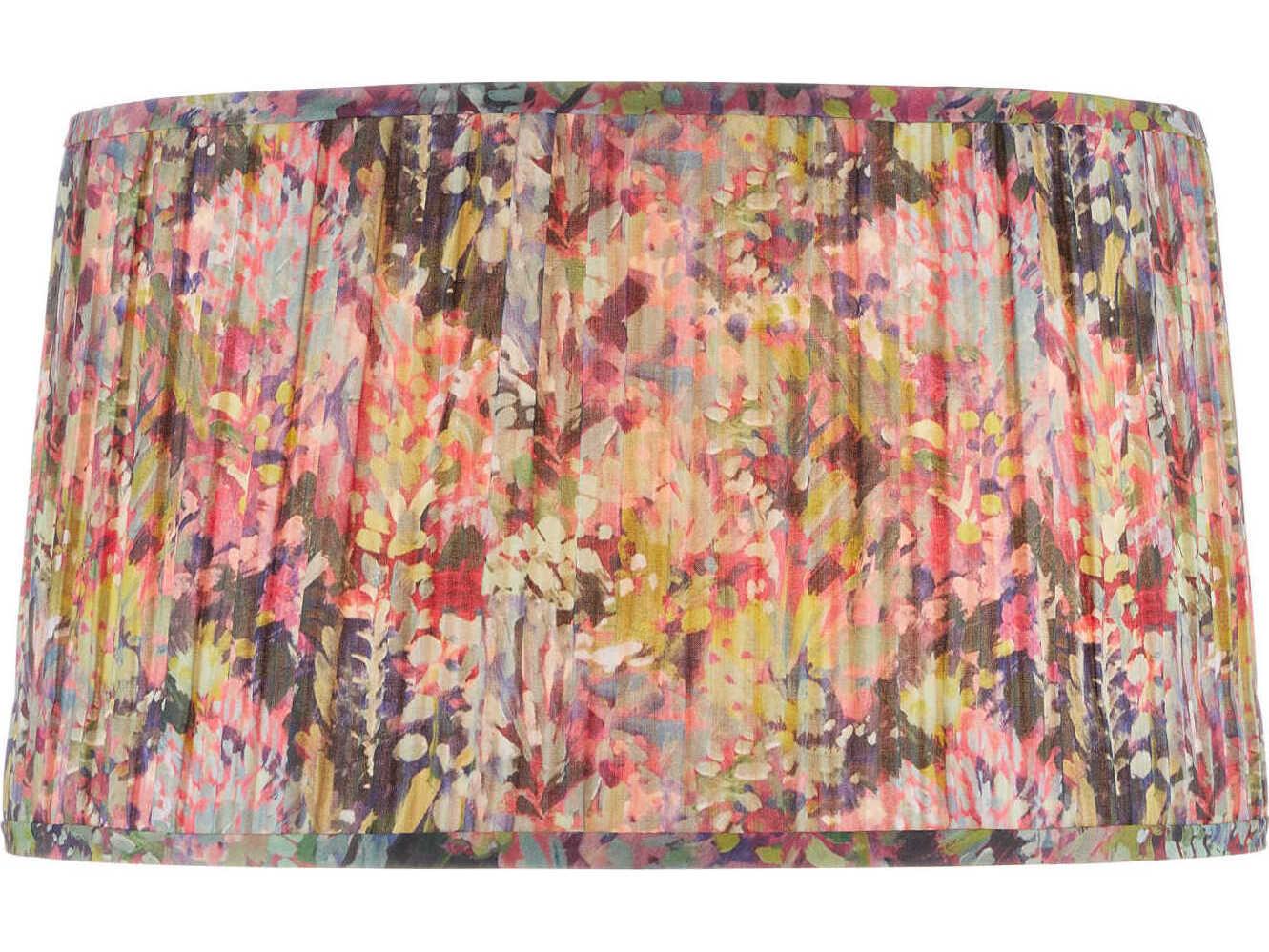 Currey & Company Wildflower Magenta Tapered Lamp Shade