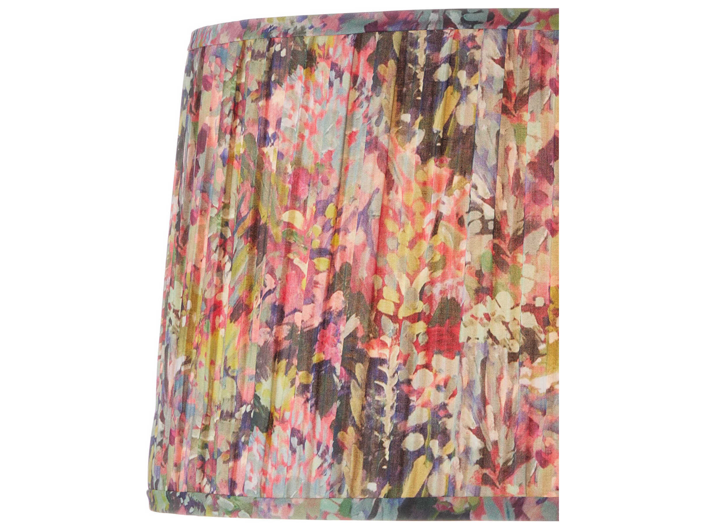 Currey & Company Wildflower Magenta Tapered Lamp Shade