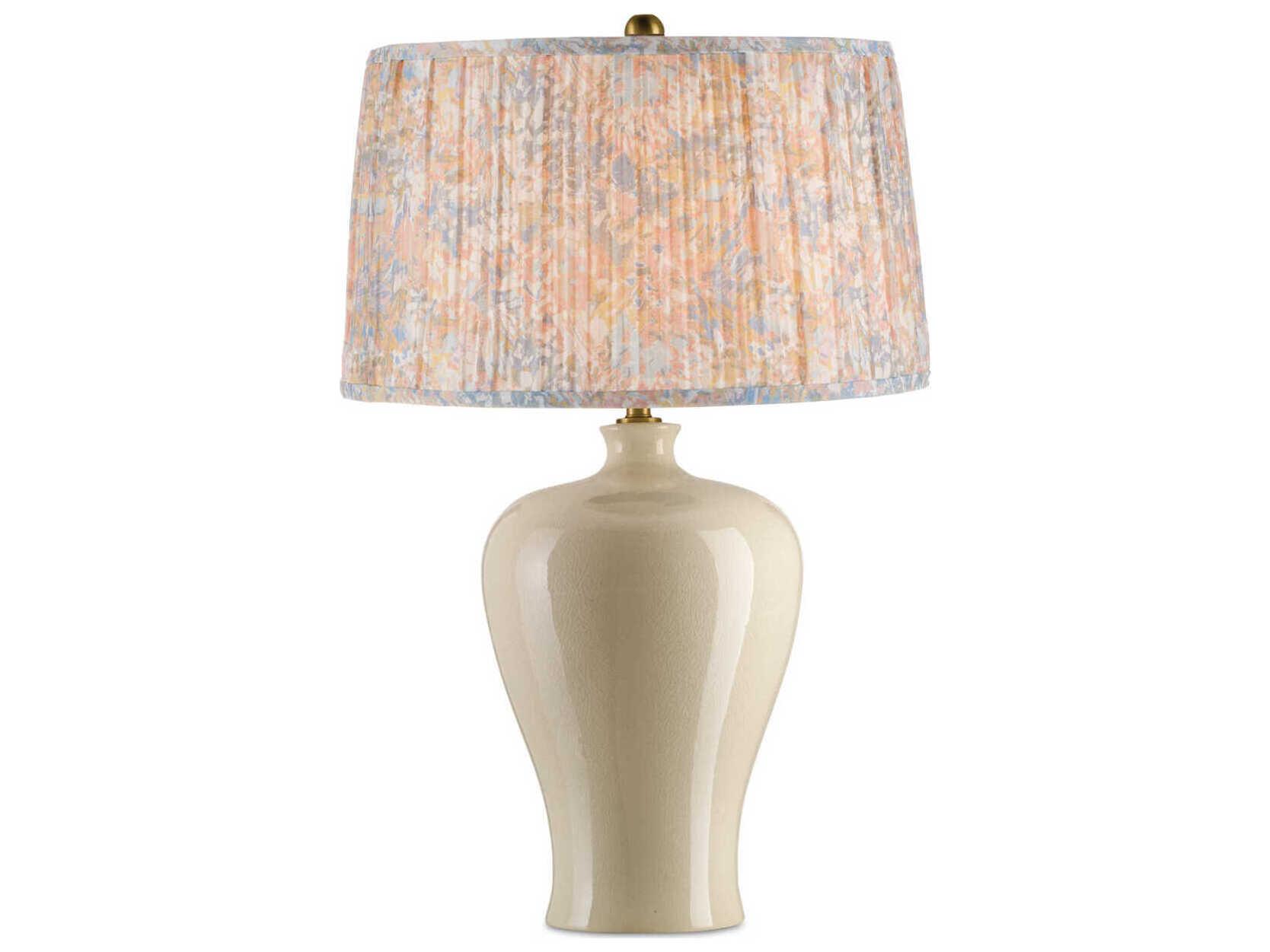 Currey & Company Wildflower Pastel Tapered Lamp Shade