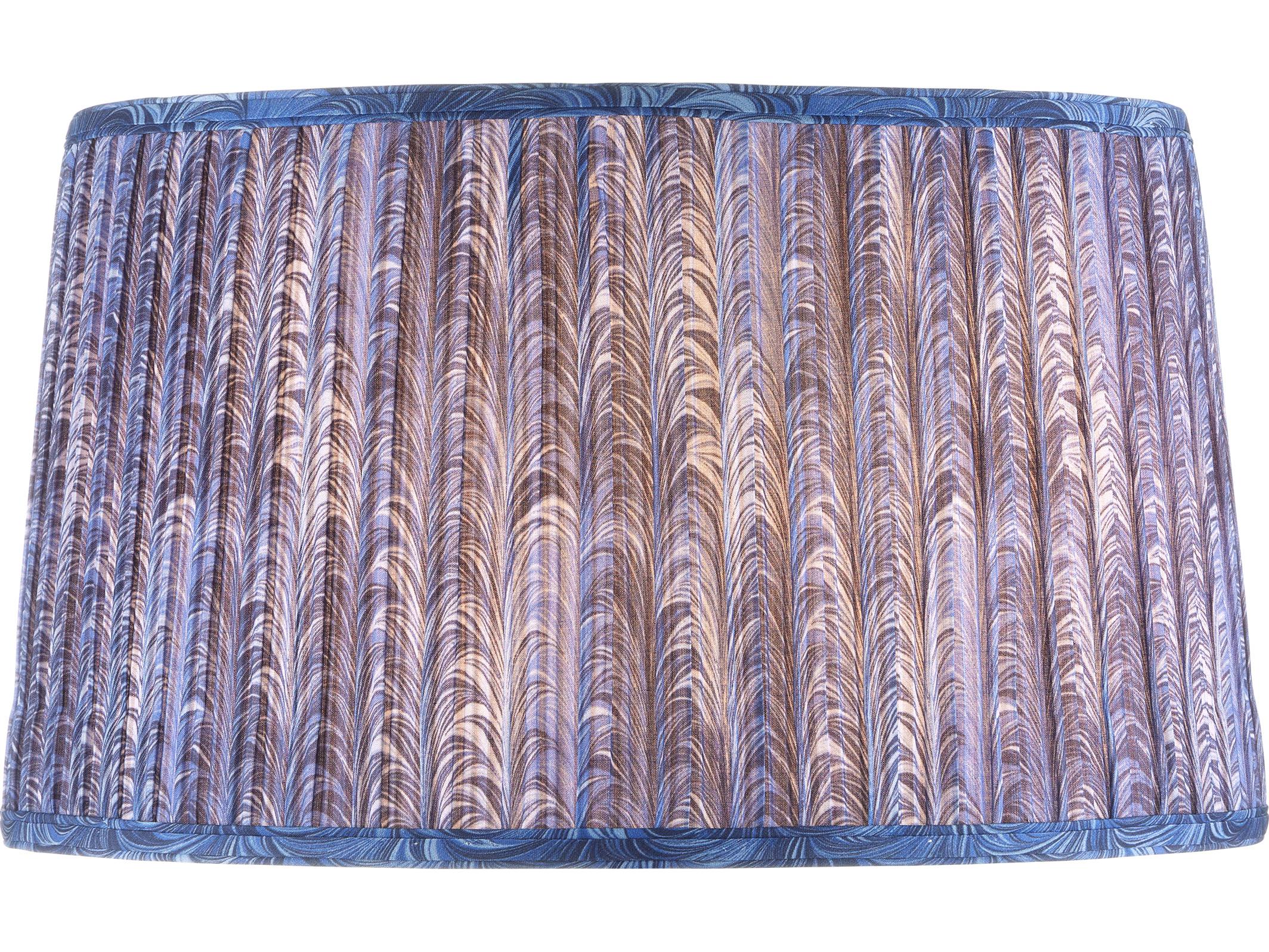 Currey & Company Pembrook Blue Tapered Lamp Shade