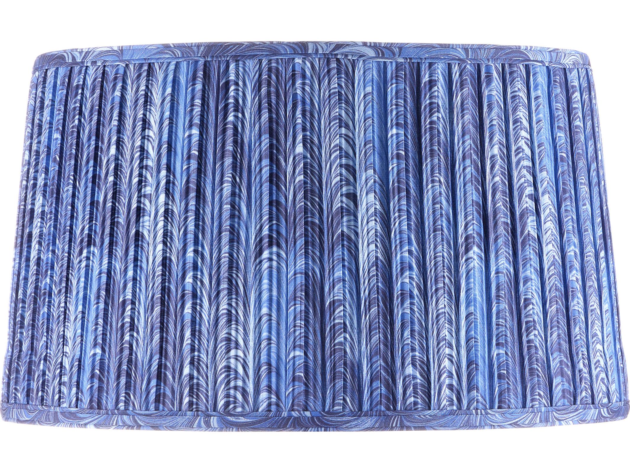 Currey & Company Pembrook Blue Tapered Lamp Shade