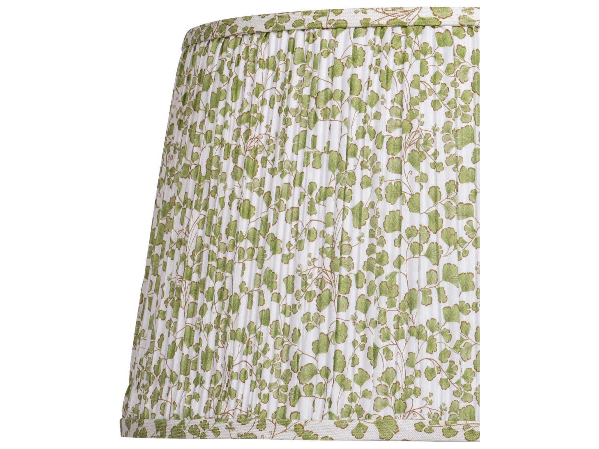 Currey & Company Maiden Fern Green Medium Tapered Lamp Shade