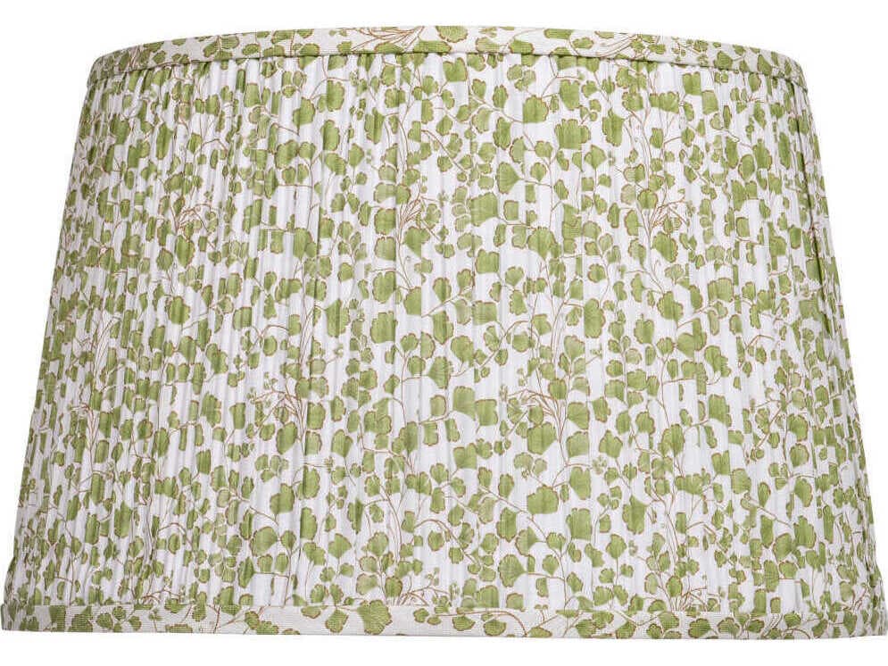 Currey & Company Maiden Fern Green Medium Tapered Lamp Shade
