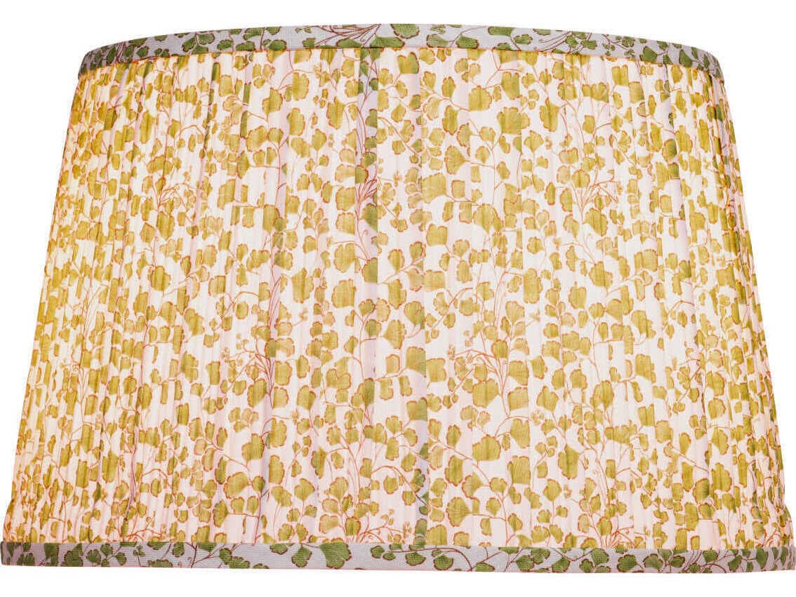 Currey & Company Maiden Fern Green Medium Tapered Lamp Shade