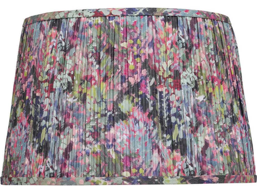 Currey & Company Wildflower Magenta Medium Tapered Lamp Shade