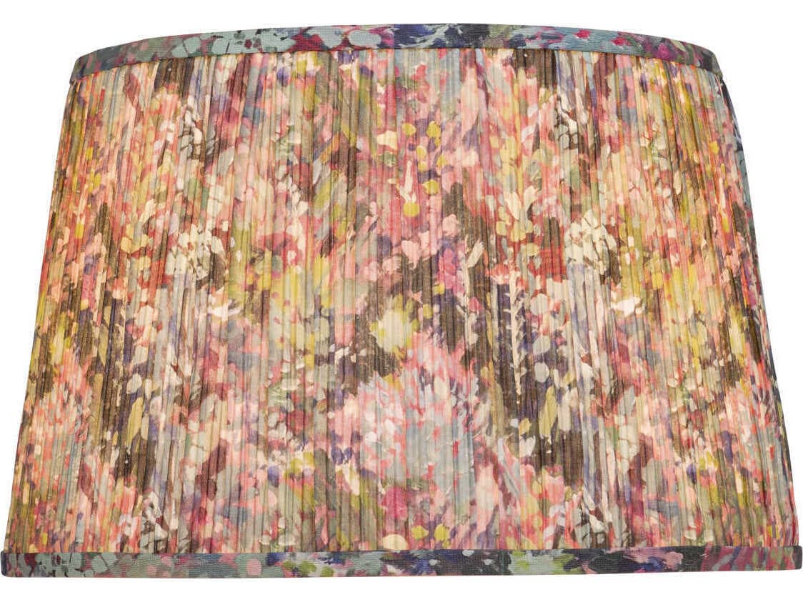 Currey & Company Wildflower Magenta Medium Tapered Lamp Shade