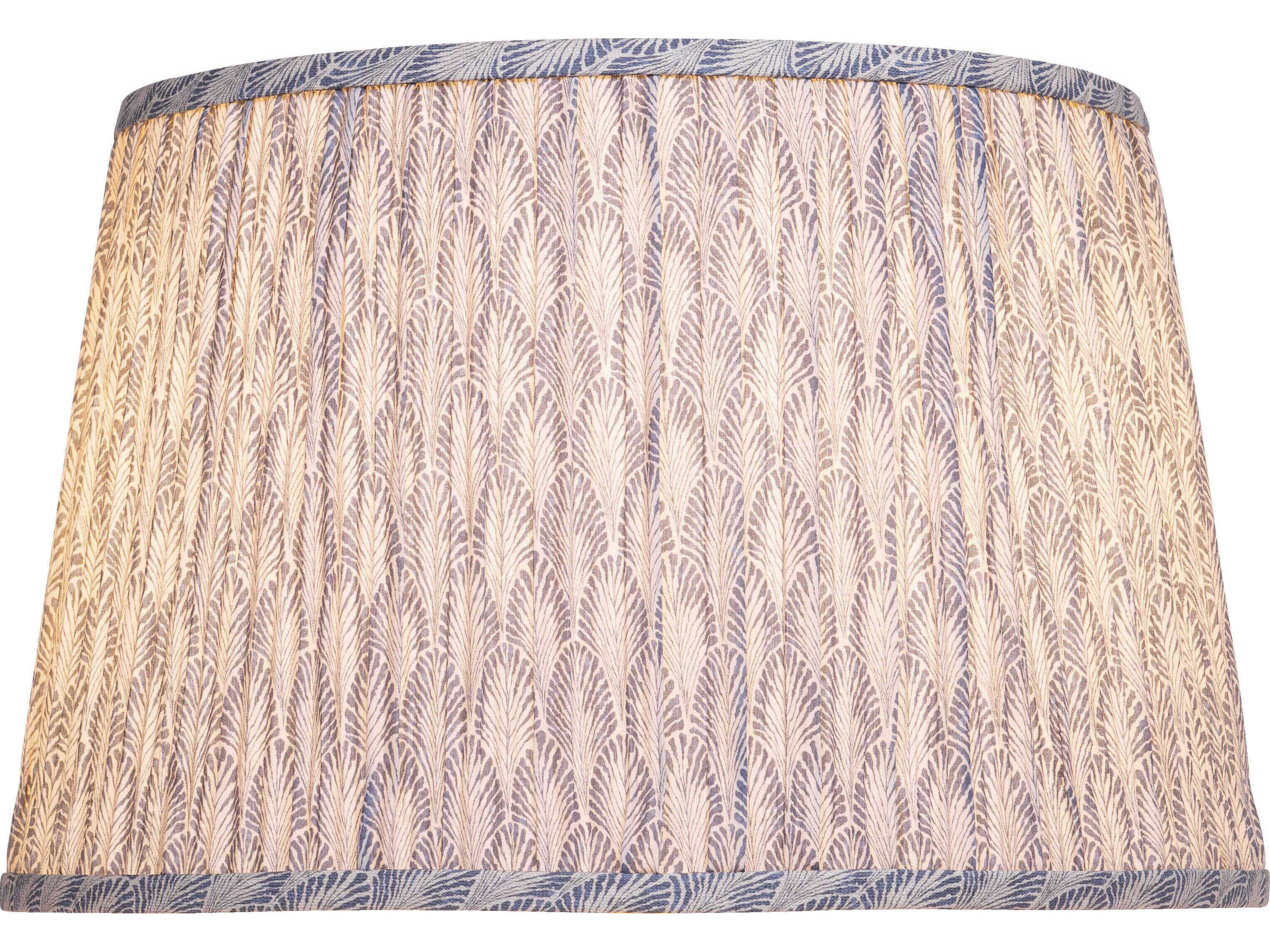 Currey & Company Plume Marine Medium Tapered Lamp Shade