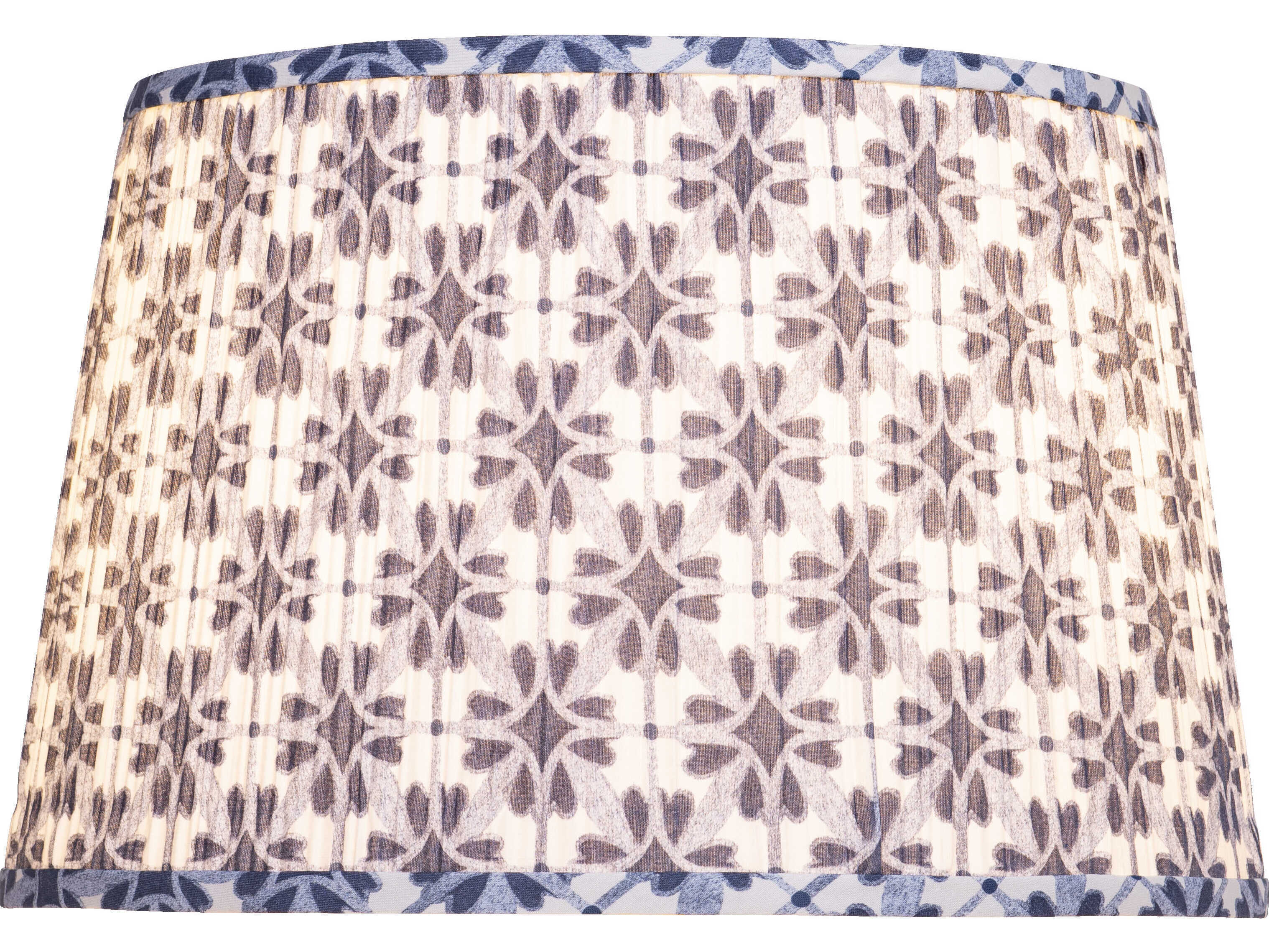 Currey & Company Pembrook Blue Medium Tapered Lamp Shade