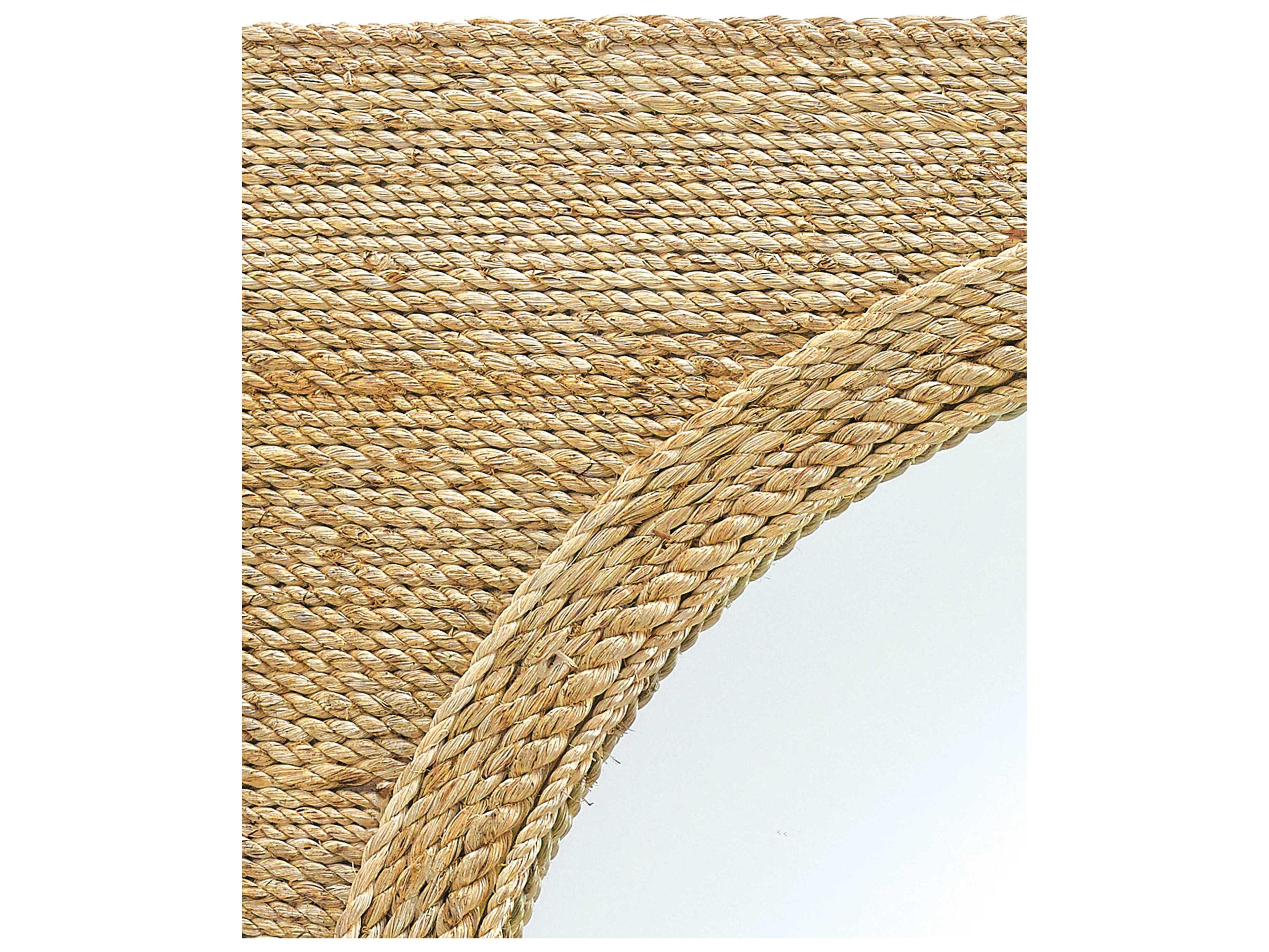 Currey & Company Tisbury Natural Square Wall Mirror