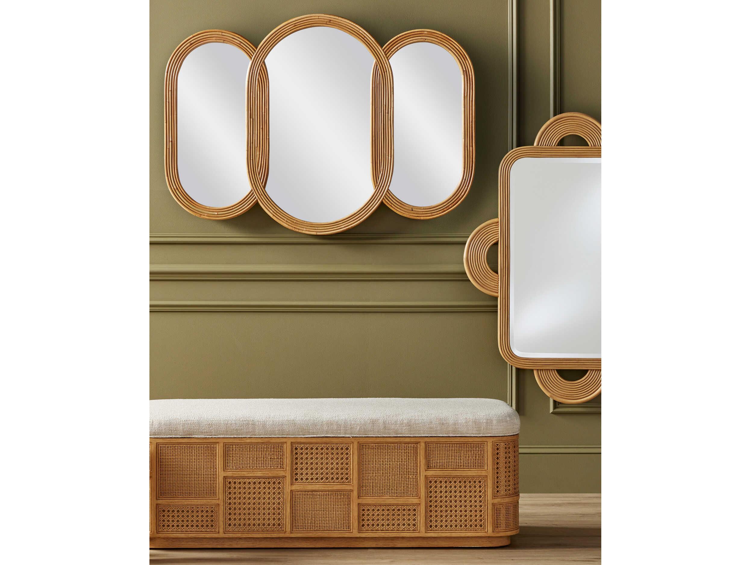 Currey & Company Triboa Arurog / Khaki Wall Mirror