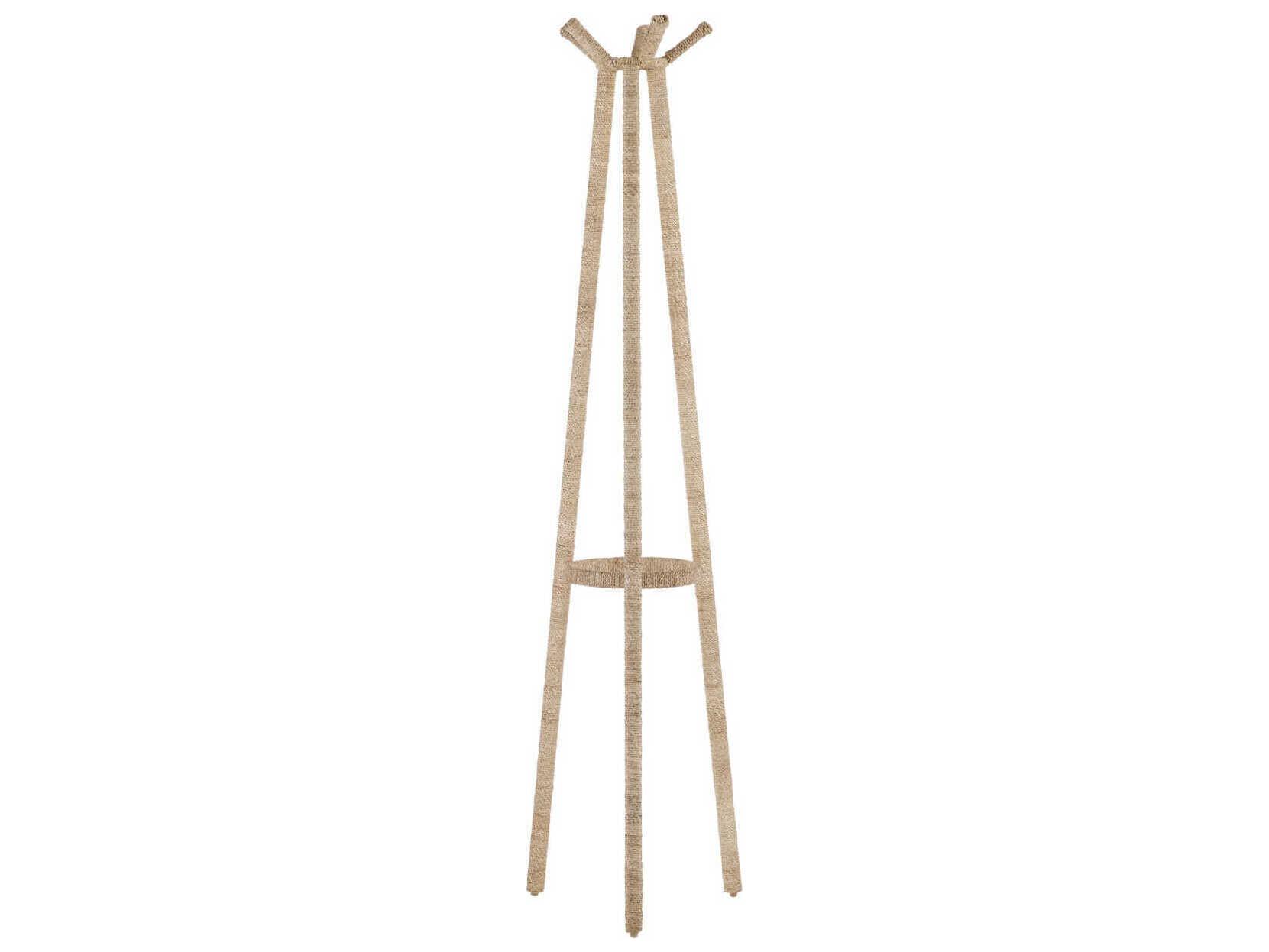 Currey & Company Rolo Natural Coat Rack