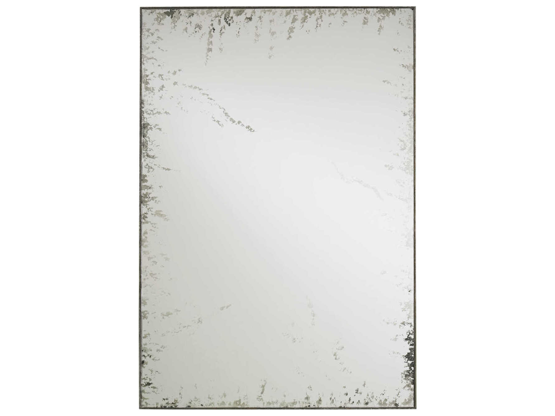 Currey & Company Rene Pyrite Bronze Rectangular Antique Mirror