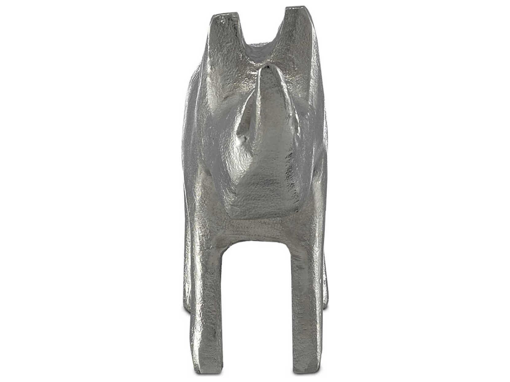 Currey & Company Kano Rhino Sculpture