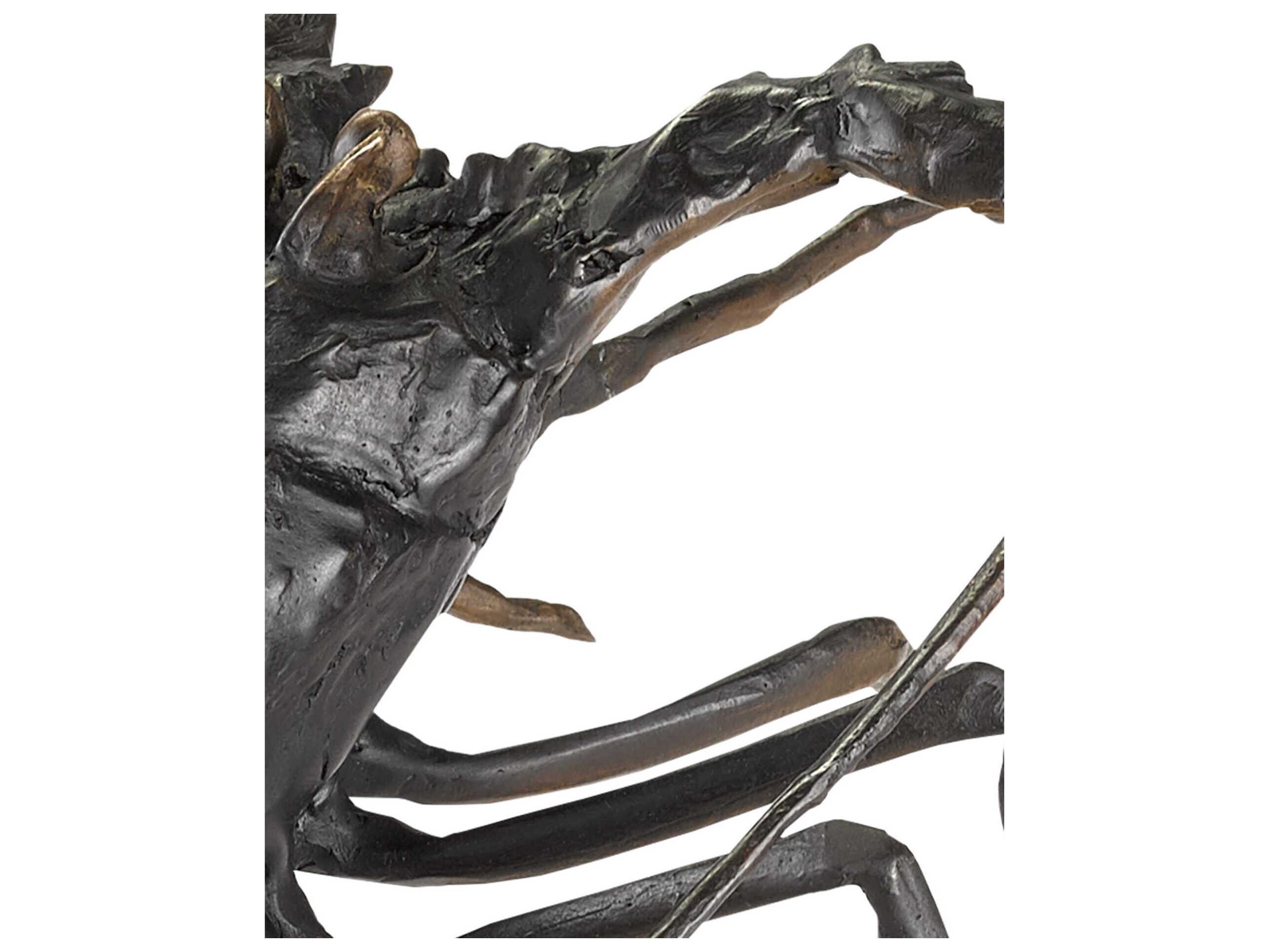 Currey & Company Black / Bronze Edo Lobster Sculpture