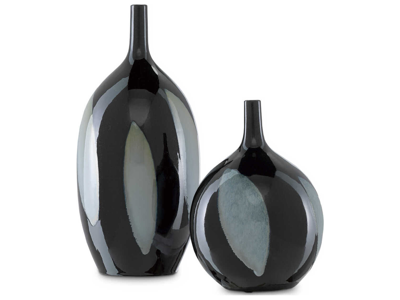 Currey & Company Let Us Twist The Glass Vase