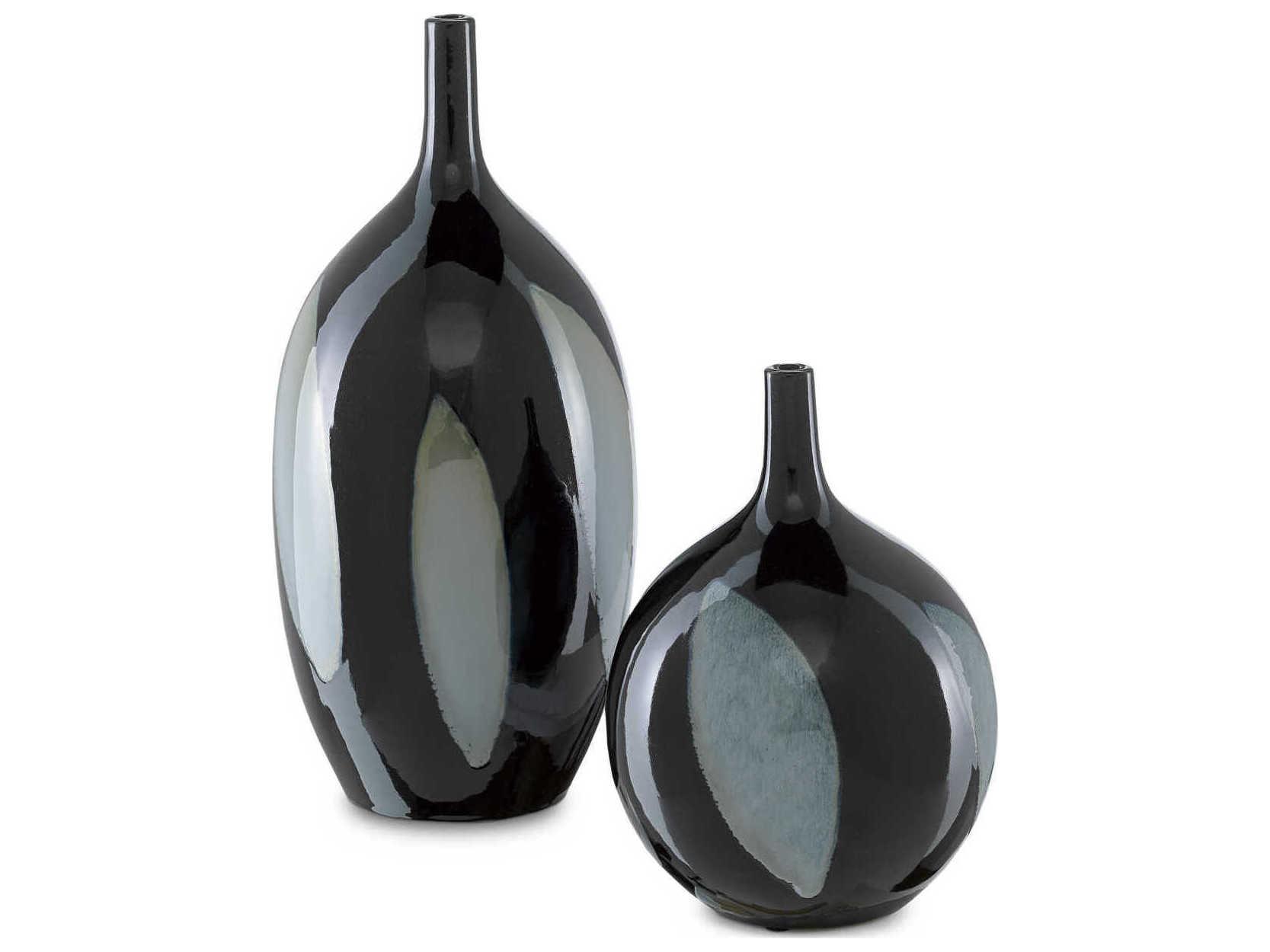 Currey & Company Let Us Twist The Glass Vase