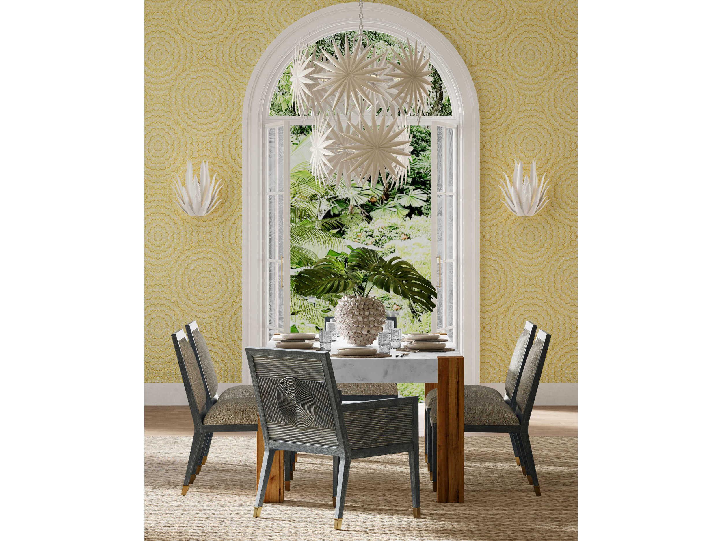 Currey & Company Manitapi White Vase