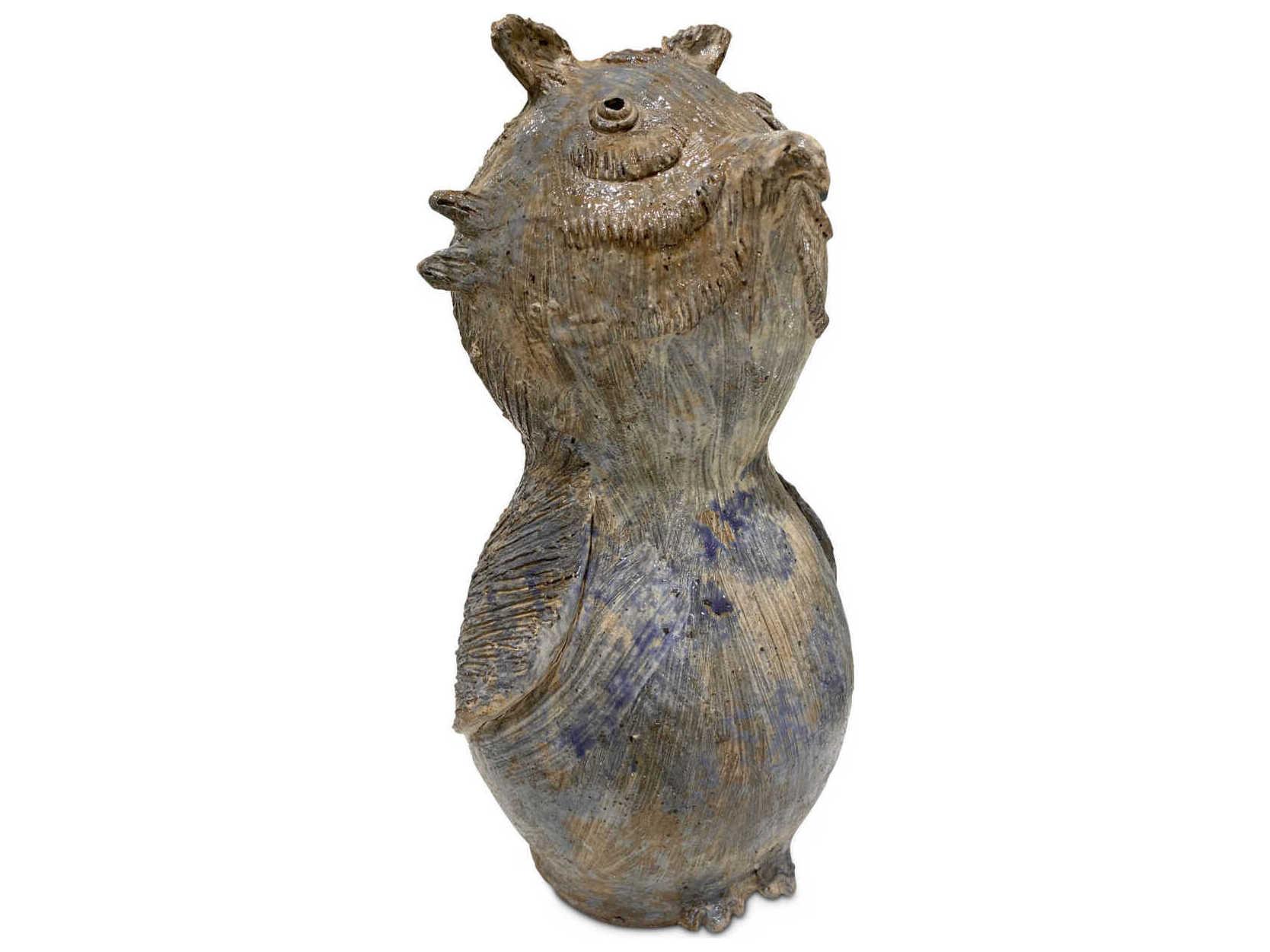 Currey & Company Reactive 17" High Hoot Owl Sculpture