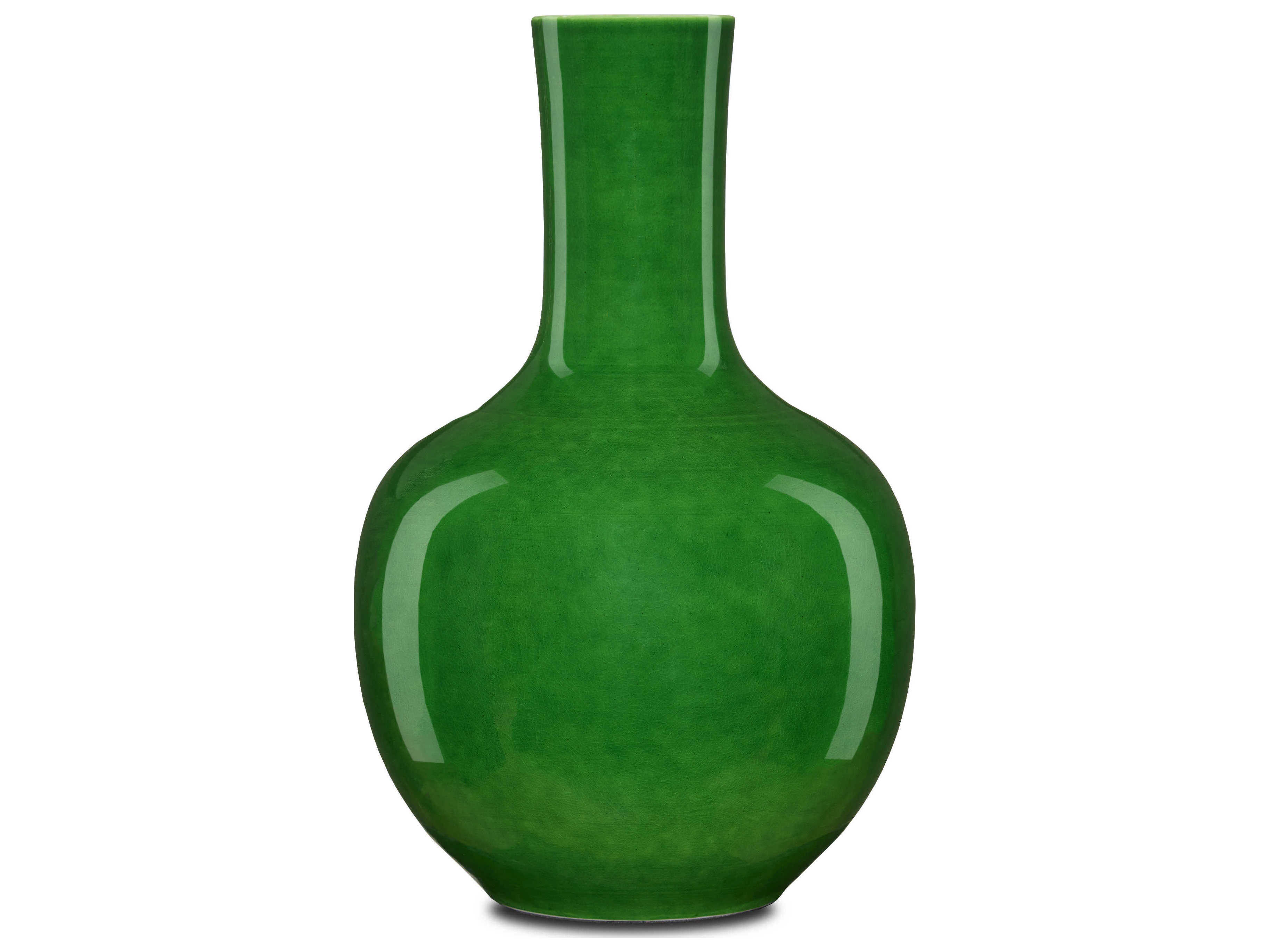 Currey & Company Imperial Green Vase