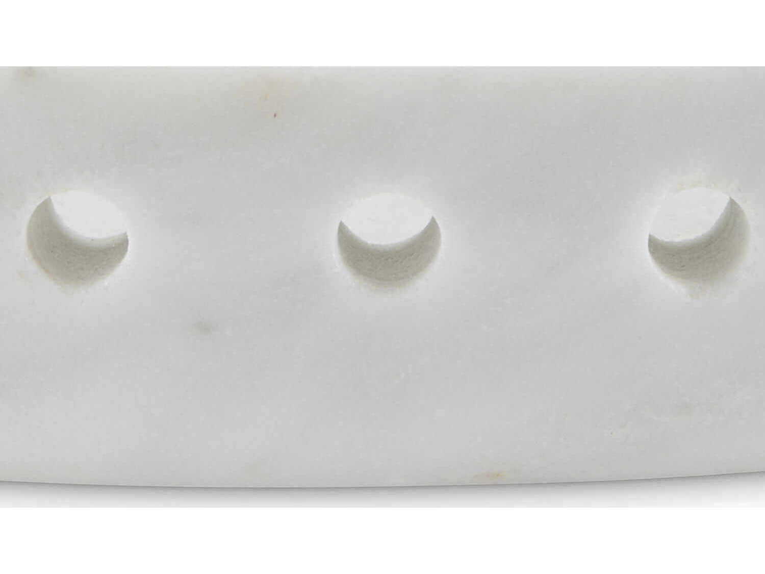 Currey & Company Freya White Serving 16" Tray