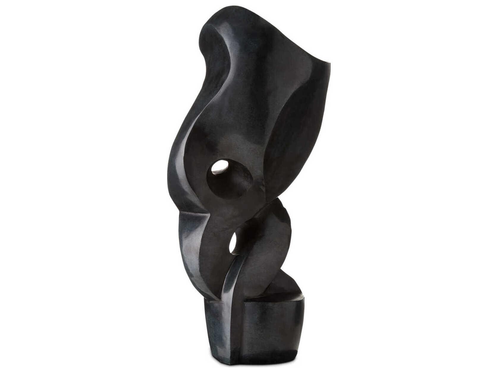 Currey & Company Roland Polished Gray Sculpture