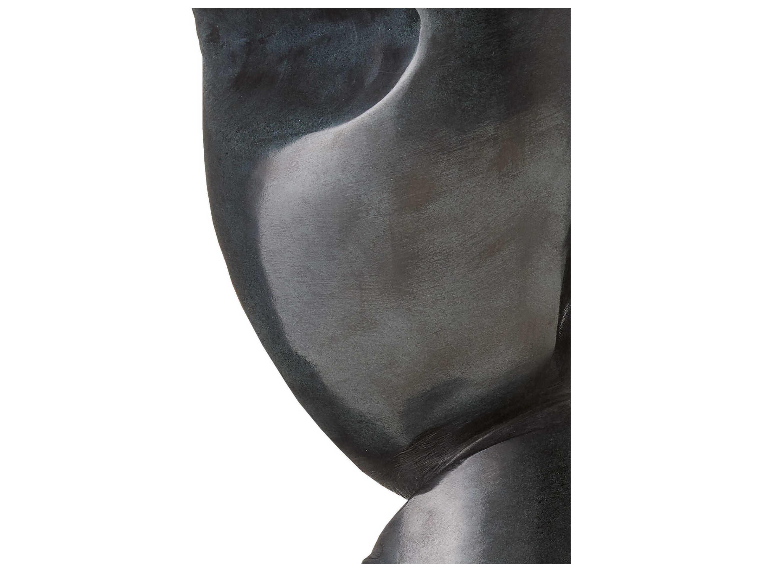 Currey & Company Roland Polished Gray Sculpture
