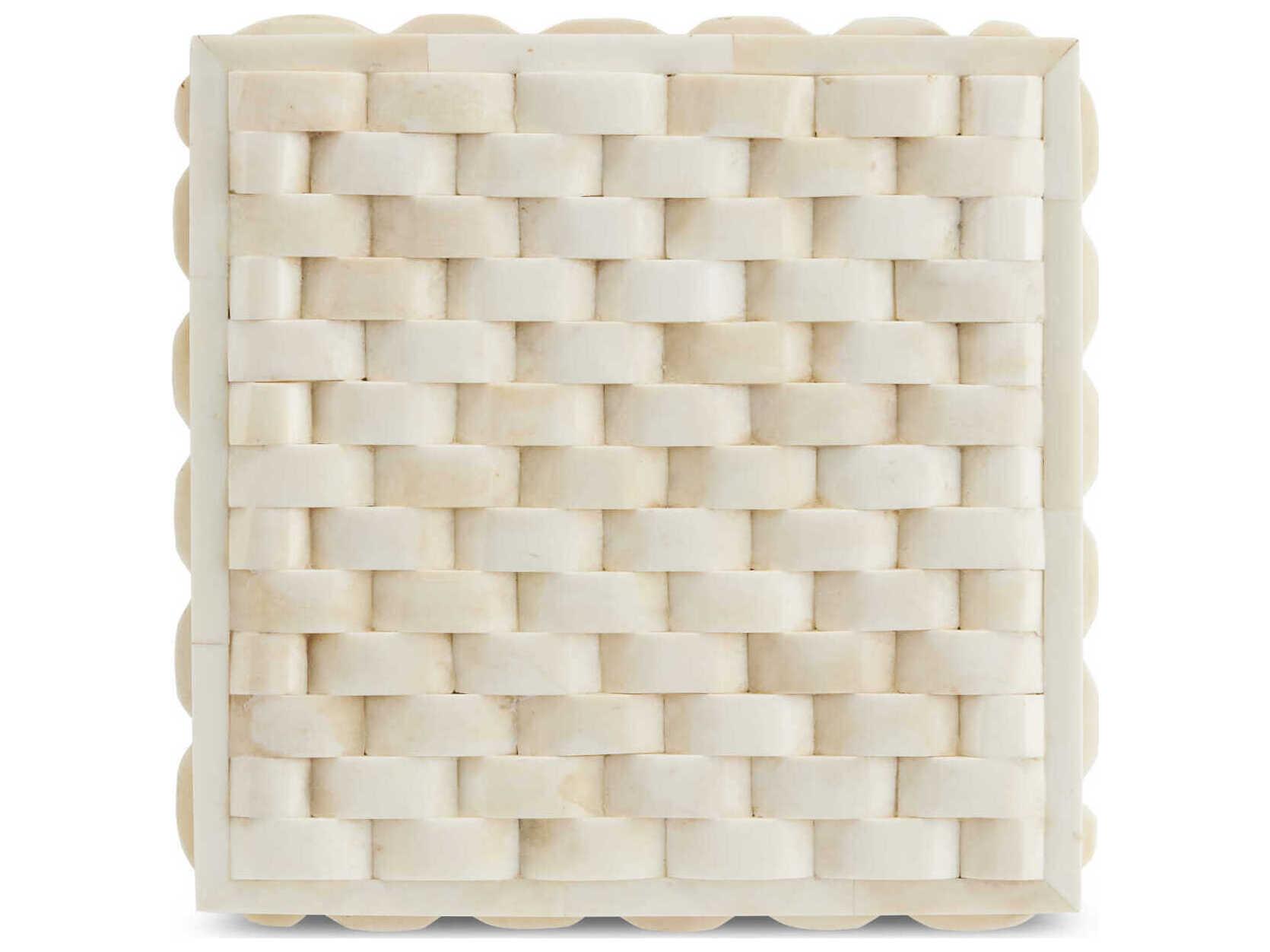 Currey & Company Natural Felice Box Set of 2