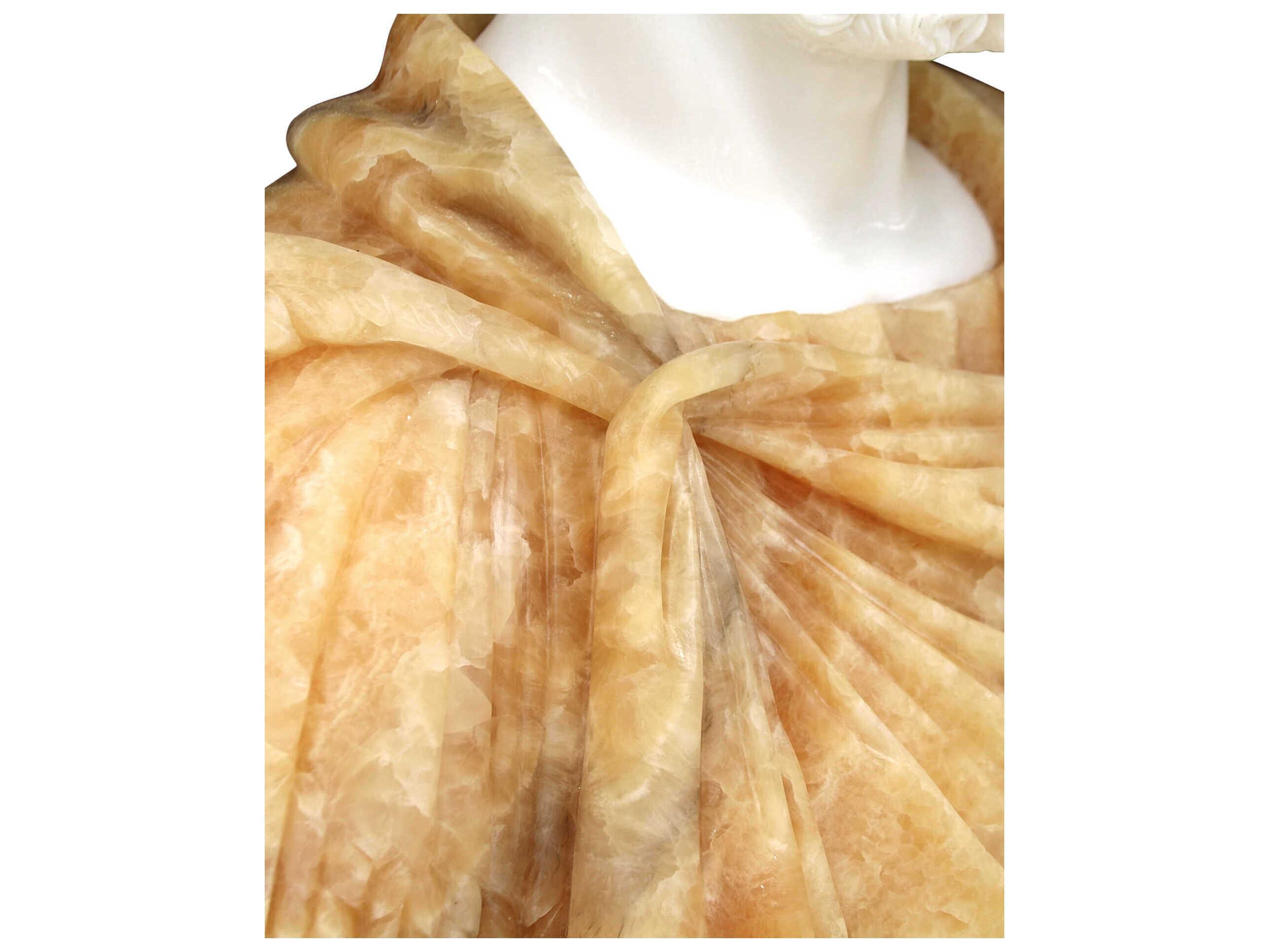 Currey & Company Thanos Marble Bust Sculpture