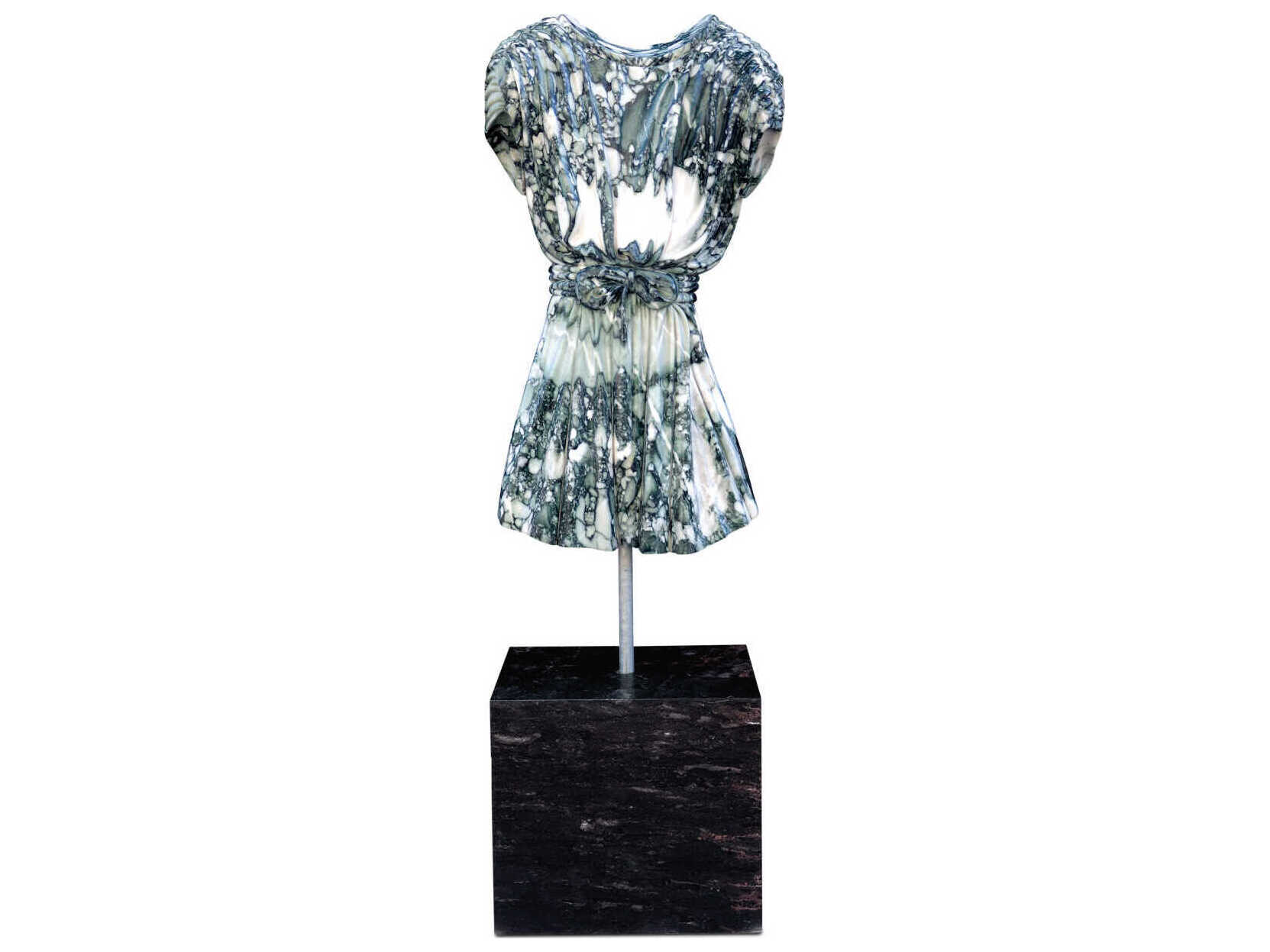 Currey & Company Adara Marble Dress Sculpture