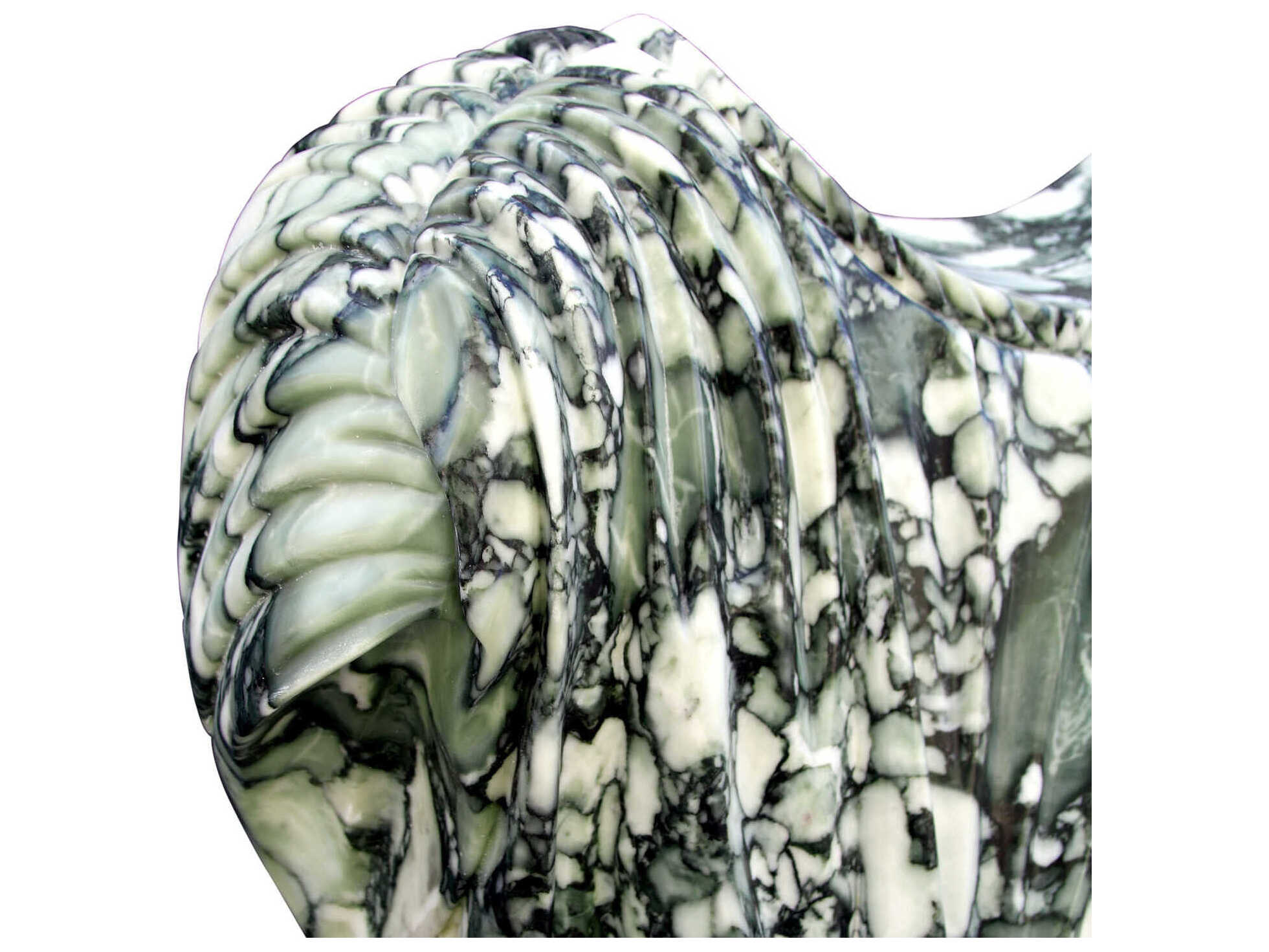 Currey & Company Adara Marble Dress Sculpture