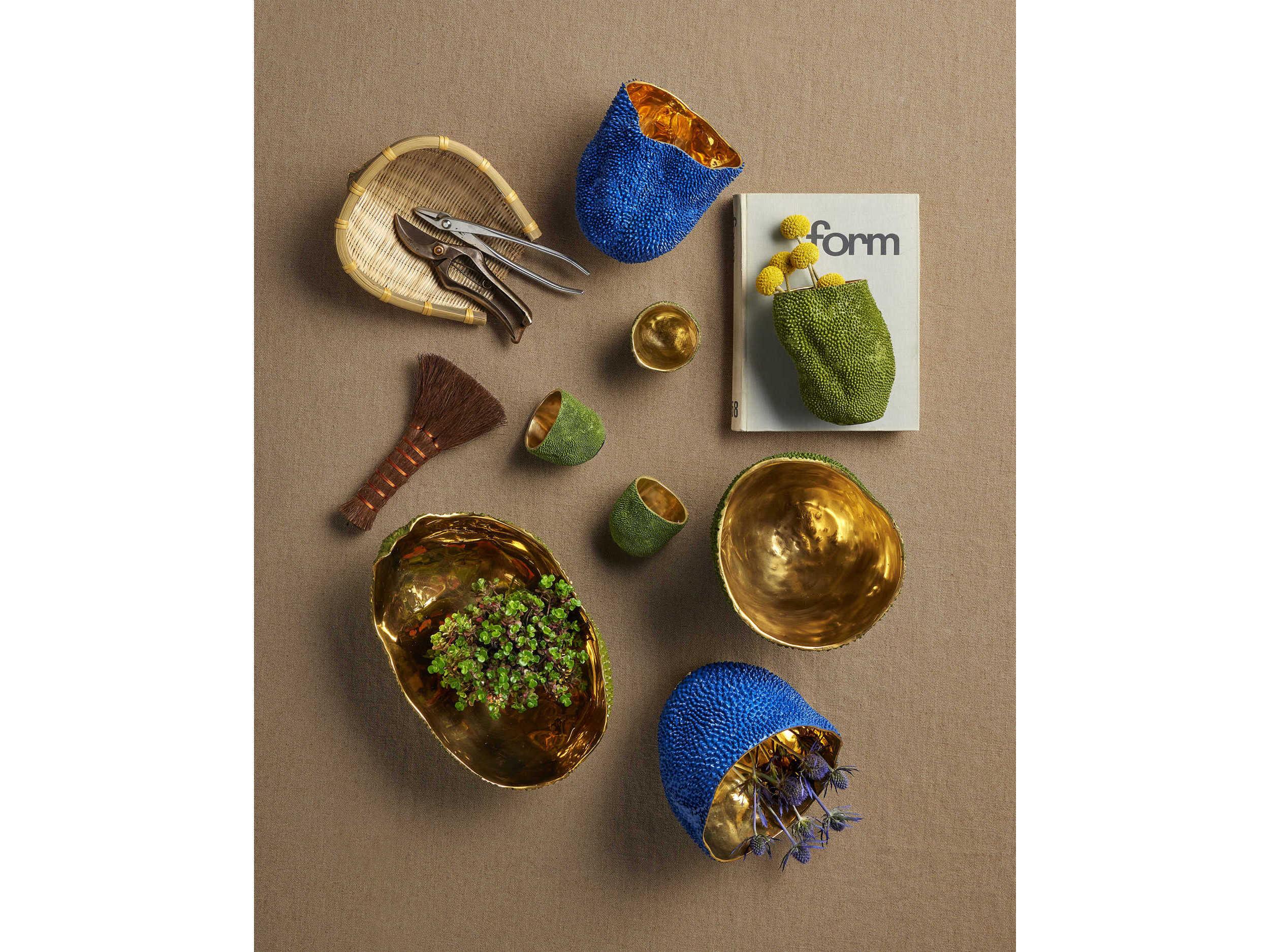 Currey & Company Jackfruit Vase Set of 3