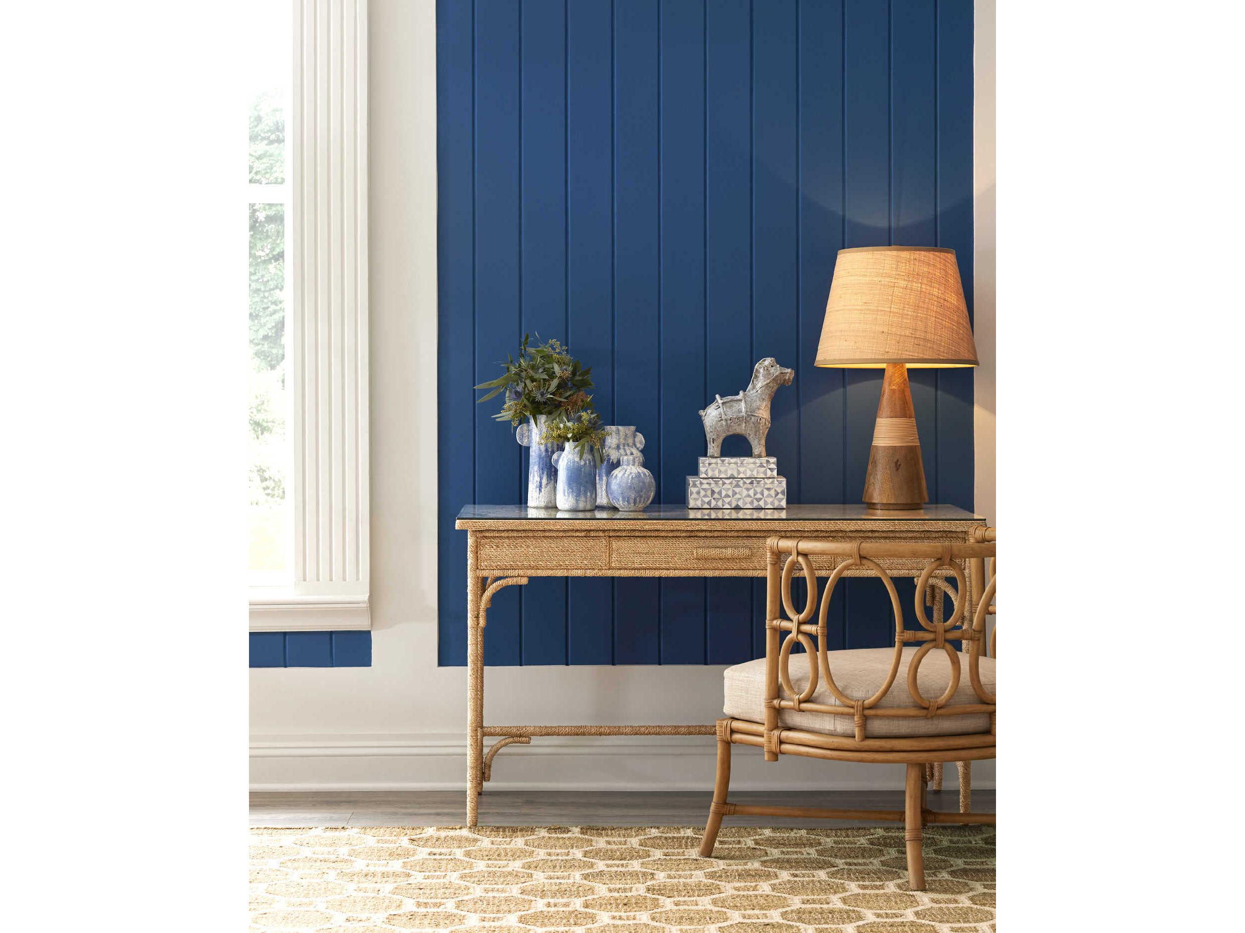 Currey & Company Paros Blue / White Vase Set of 4