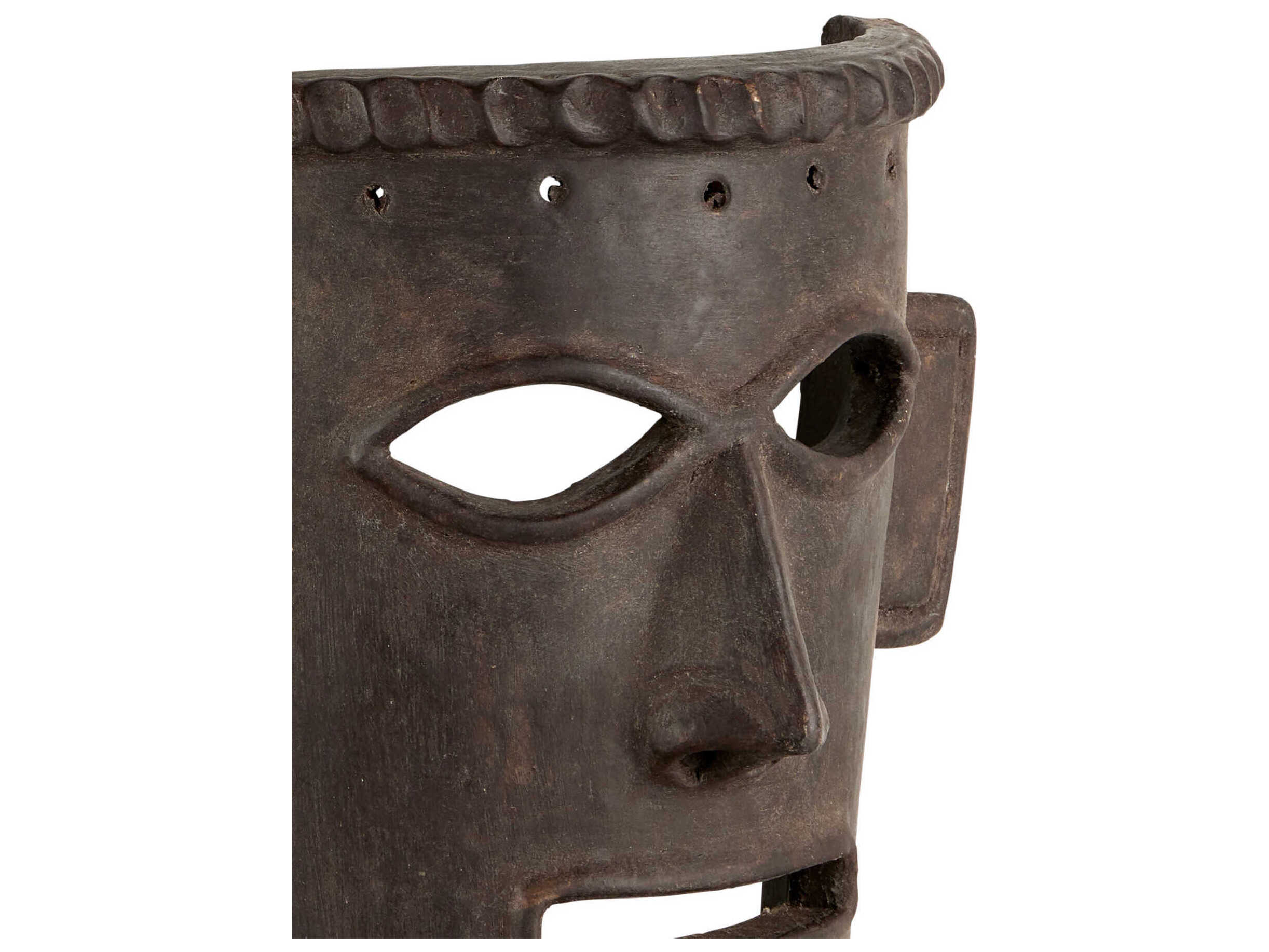 Currey & Company Etu Mask Sculpture Set of 2