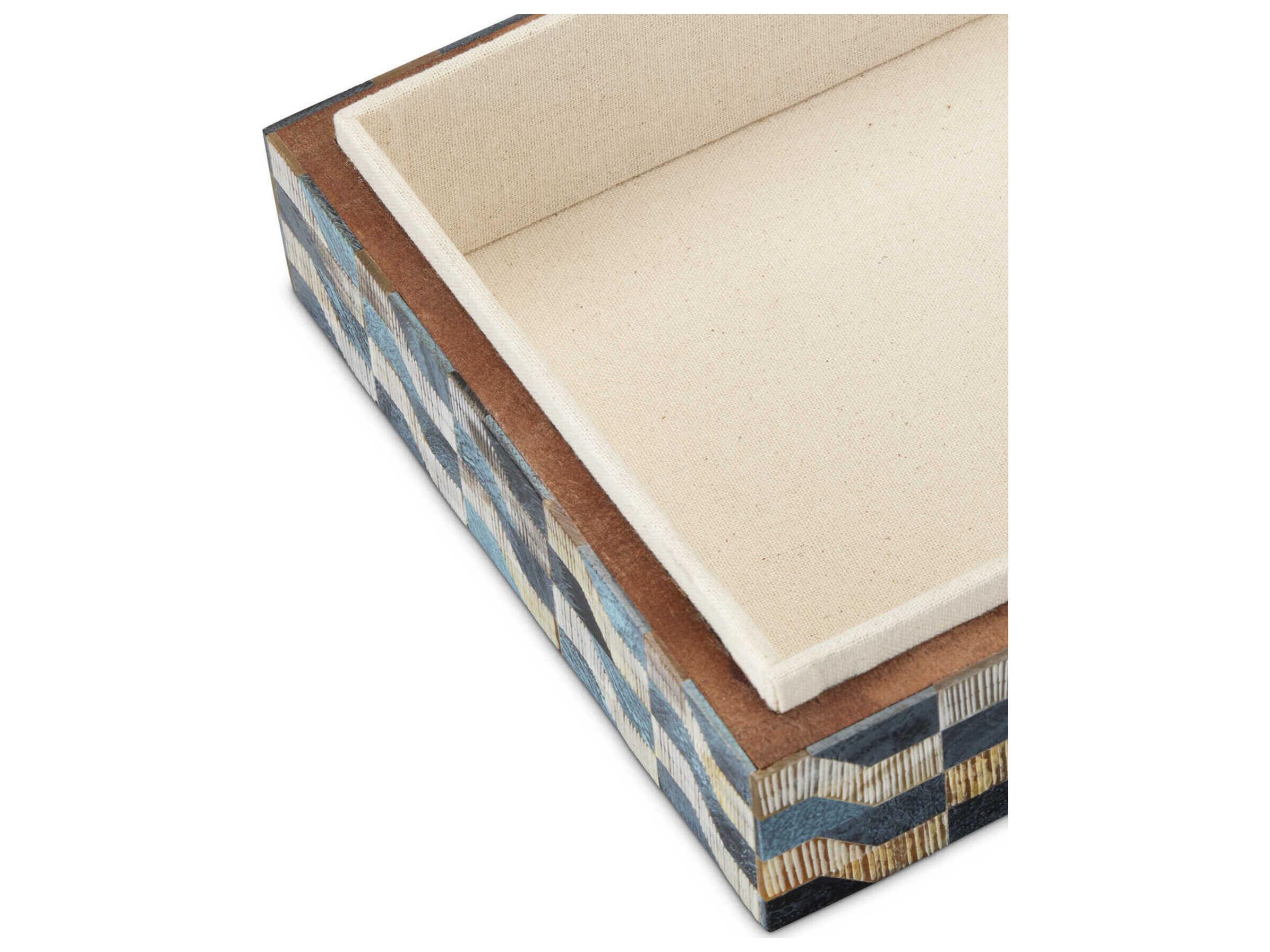 Currey & Company Ezra Box Set of 2