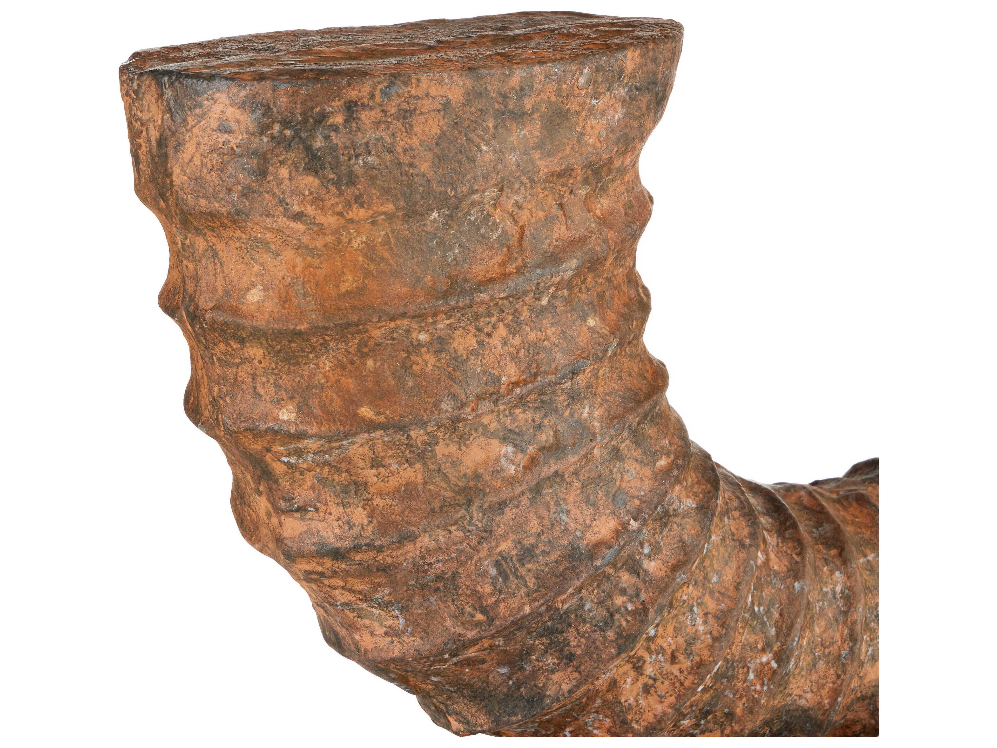 Currey & Company Faux Horn Sculpture Set of 2