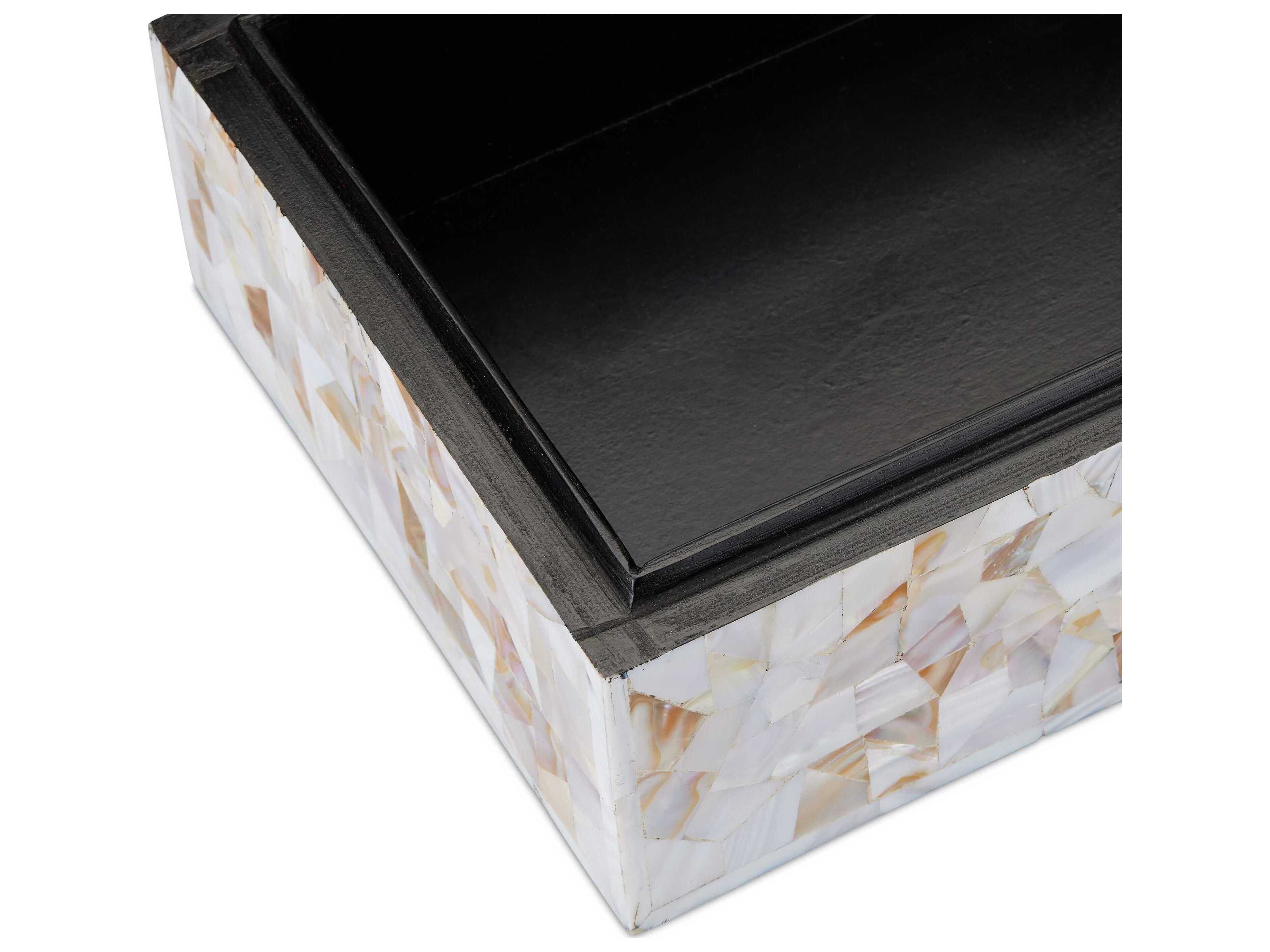 Currey & Company Uma Mother of Pearl Box Set of 2