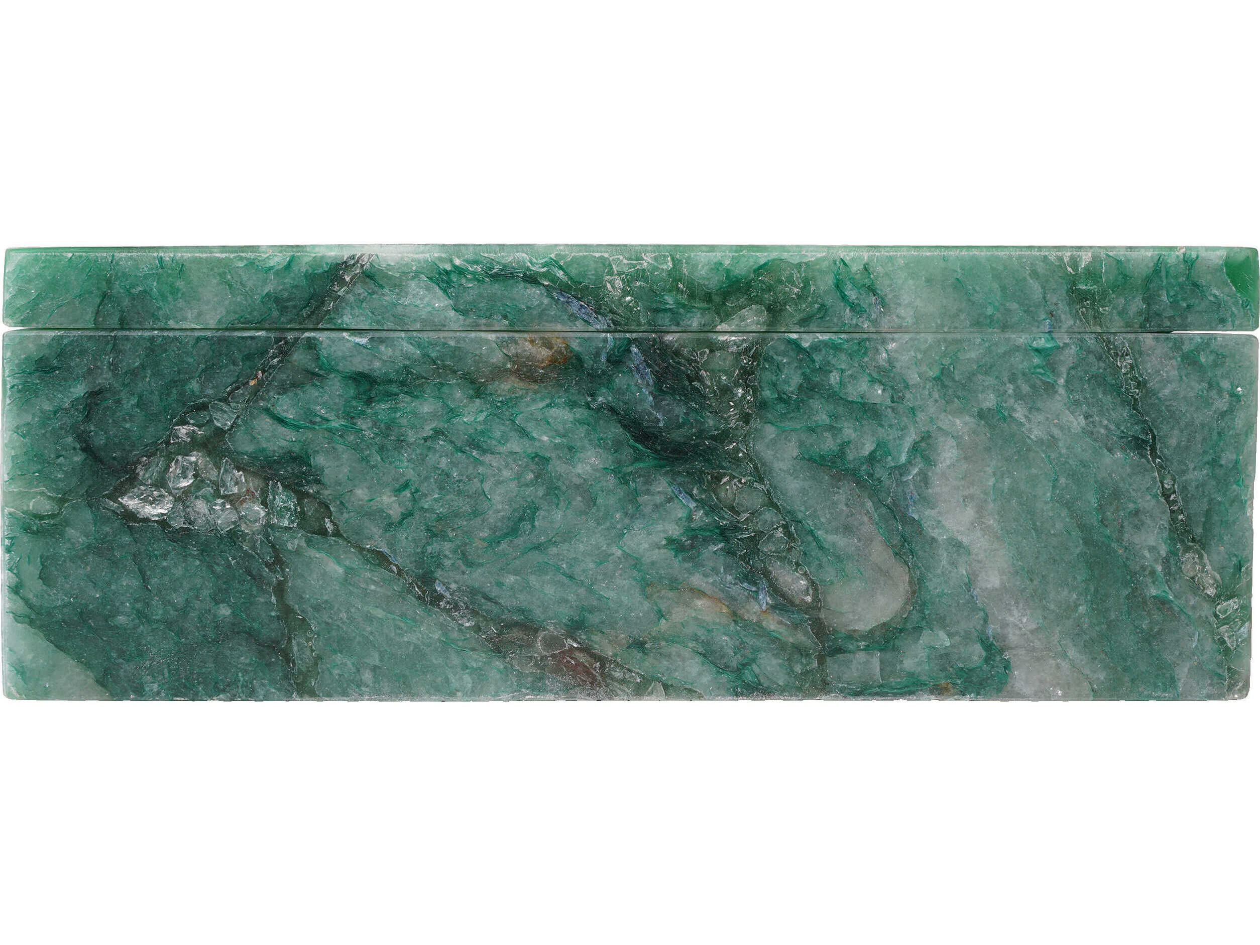 Currey & Company Green Aventurine Box