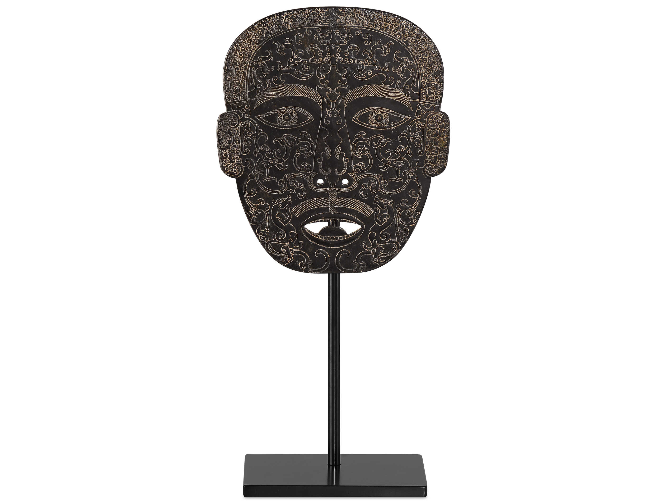 Currey & Company Han Dynasty Jade Medicine Mask