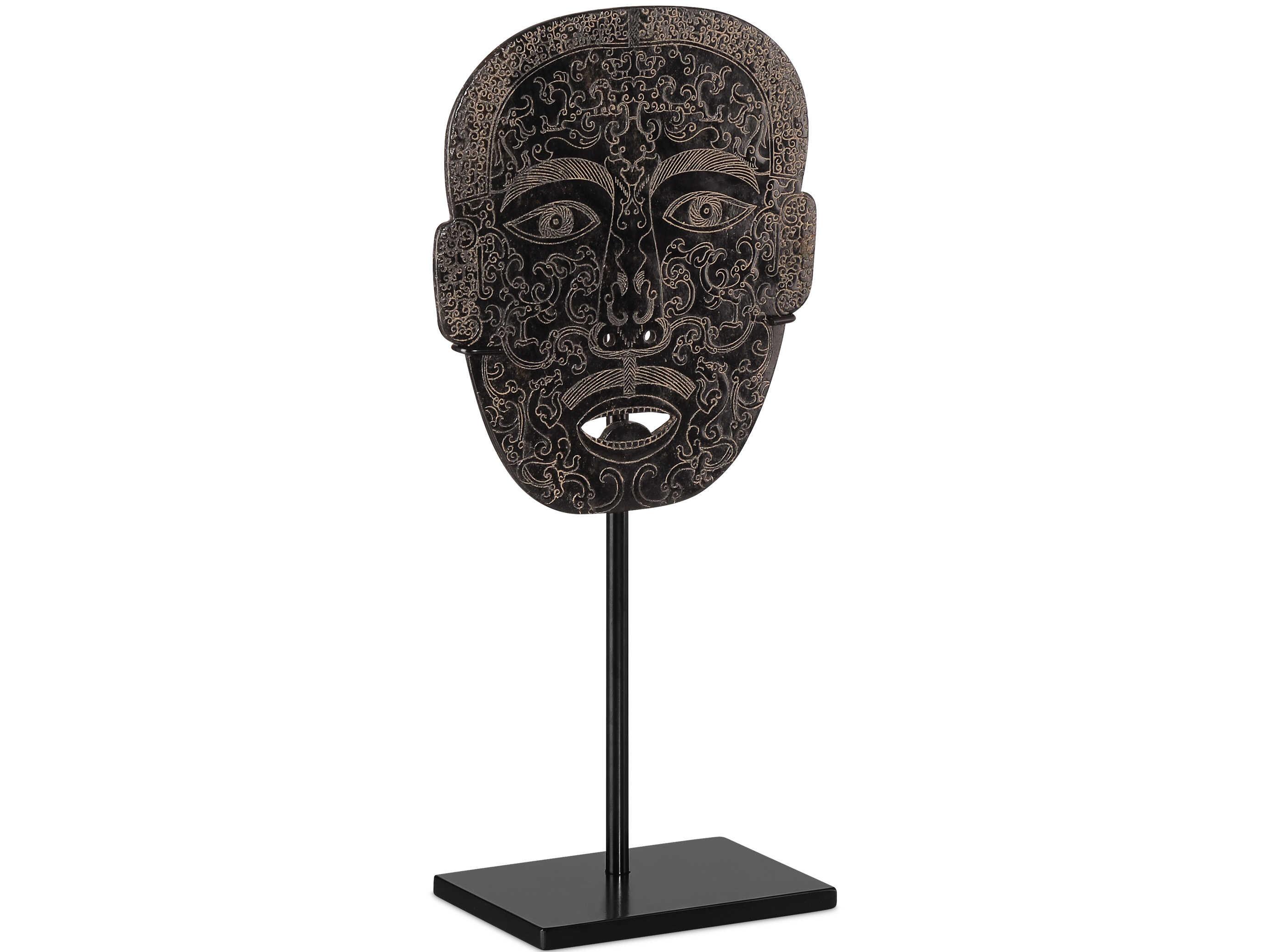 Currey & Company Han Dynasty Jade Medicine Mask