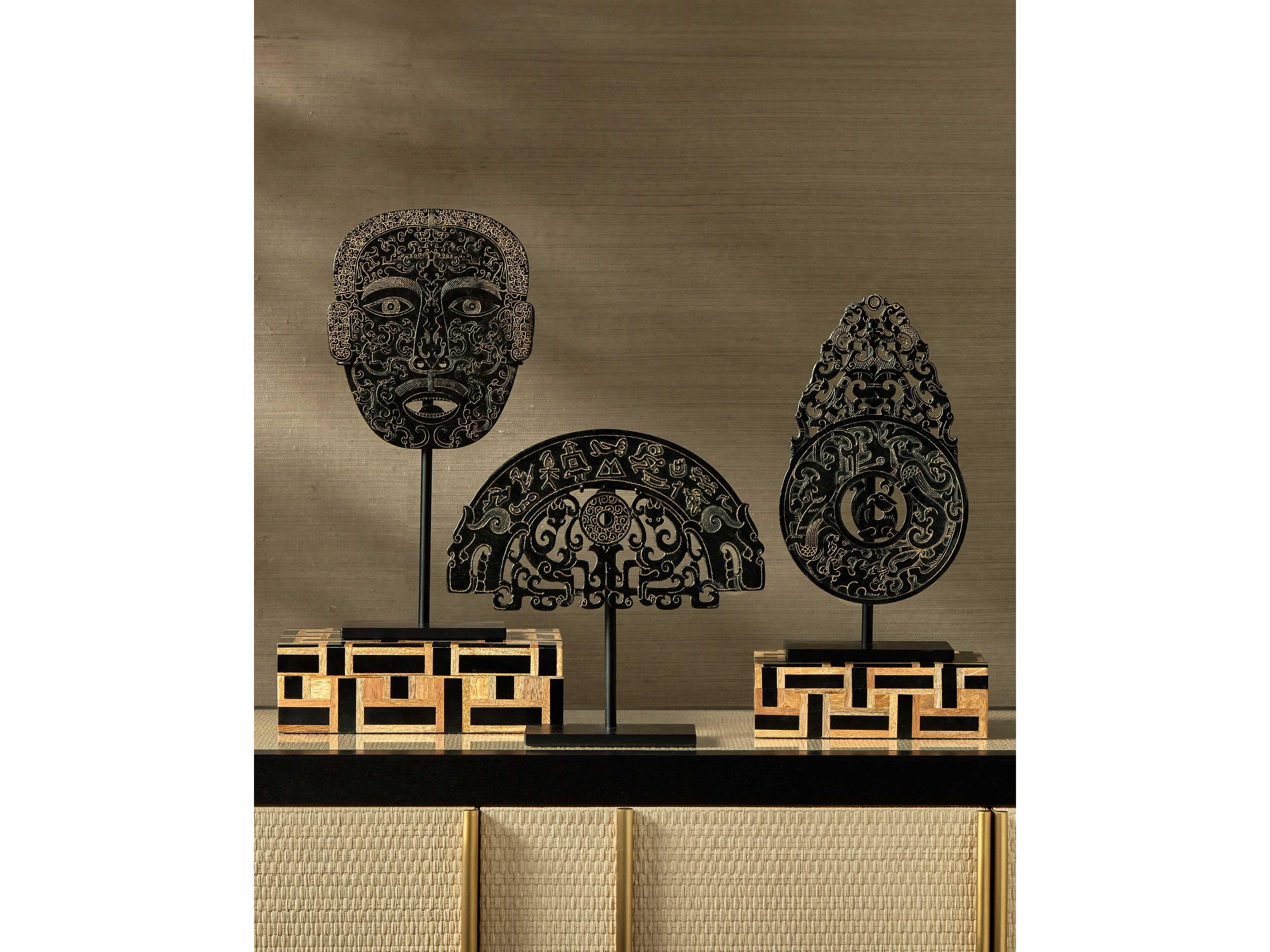 Currey & Company Han Dynasty Jade Jewel