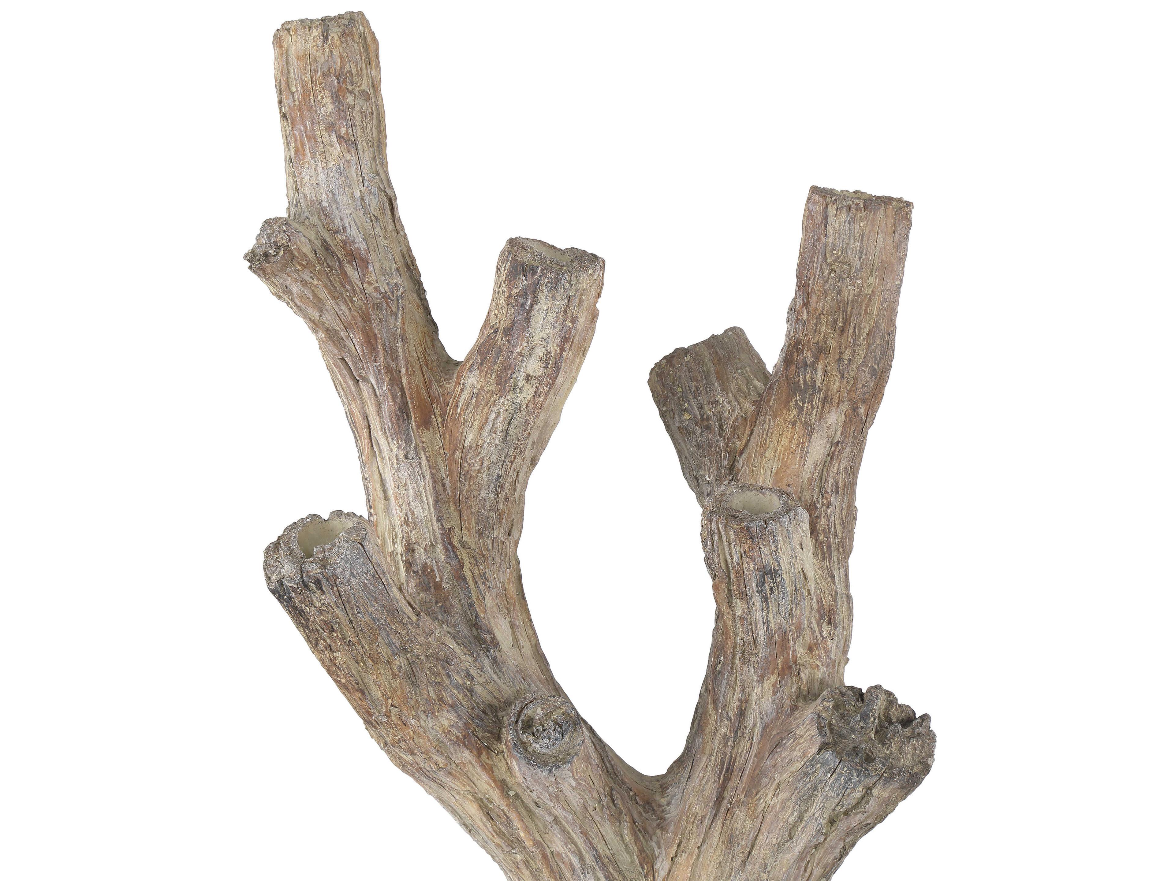 Currey & Company Dark Brown Rafaela Flameless Candelabra