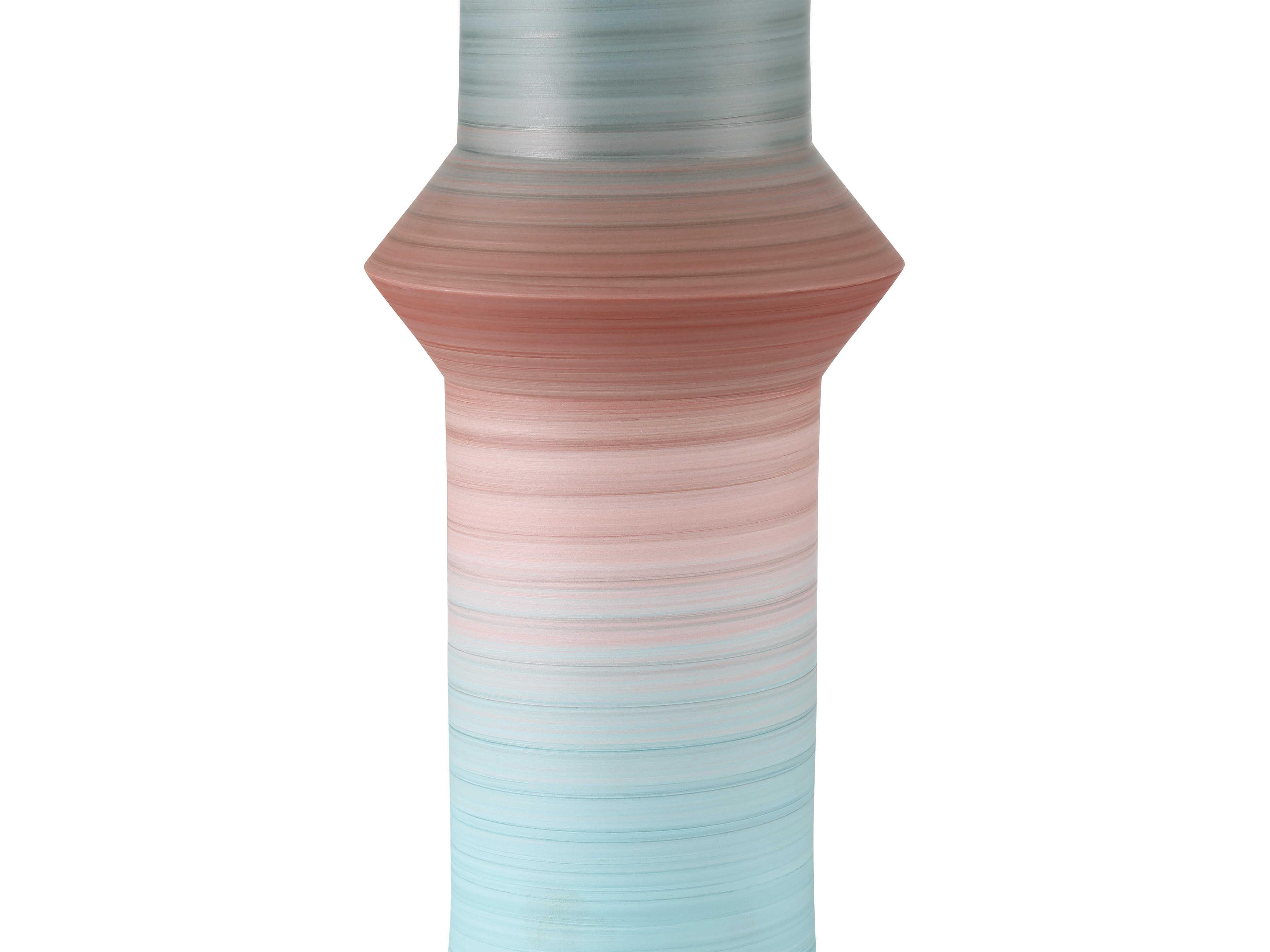 Currey & Company Happy 80's Blue & Red Vase Set of 2