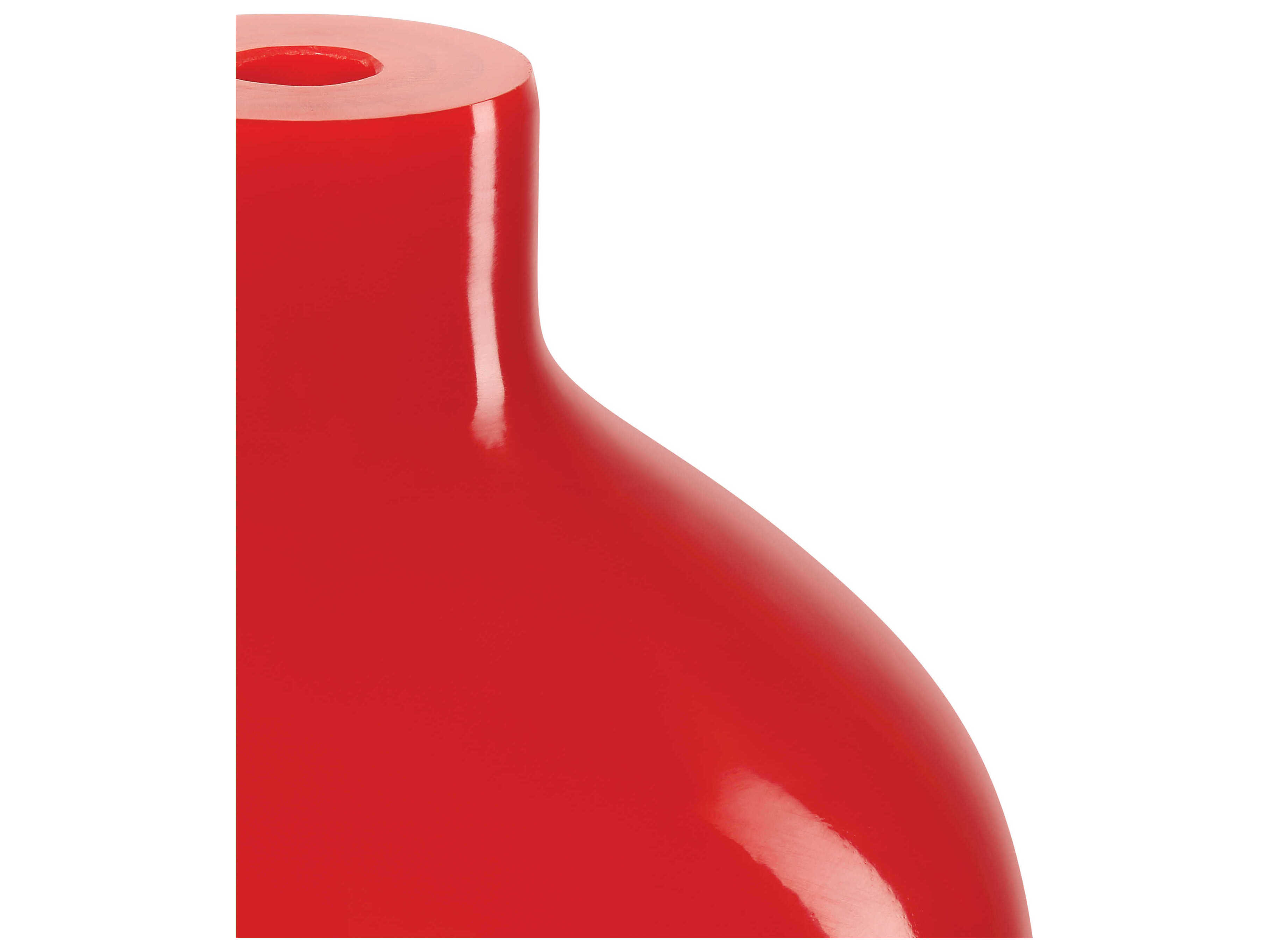 Currey & Company Bittersweet Coral Orange Peking Double Gourd Vase