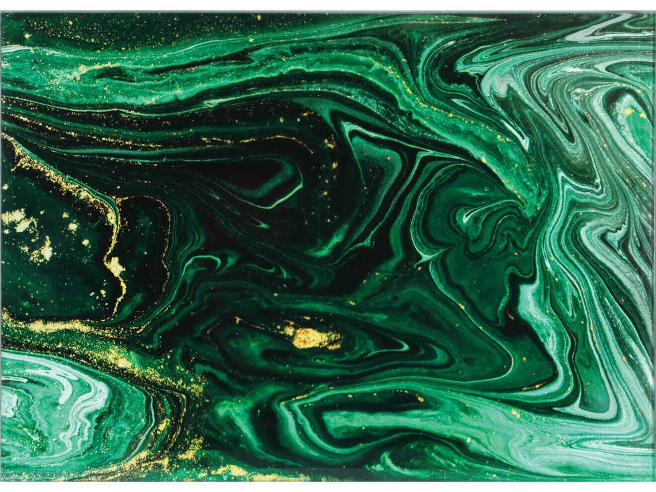 Currey & Company Interstellar Green Tray